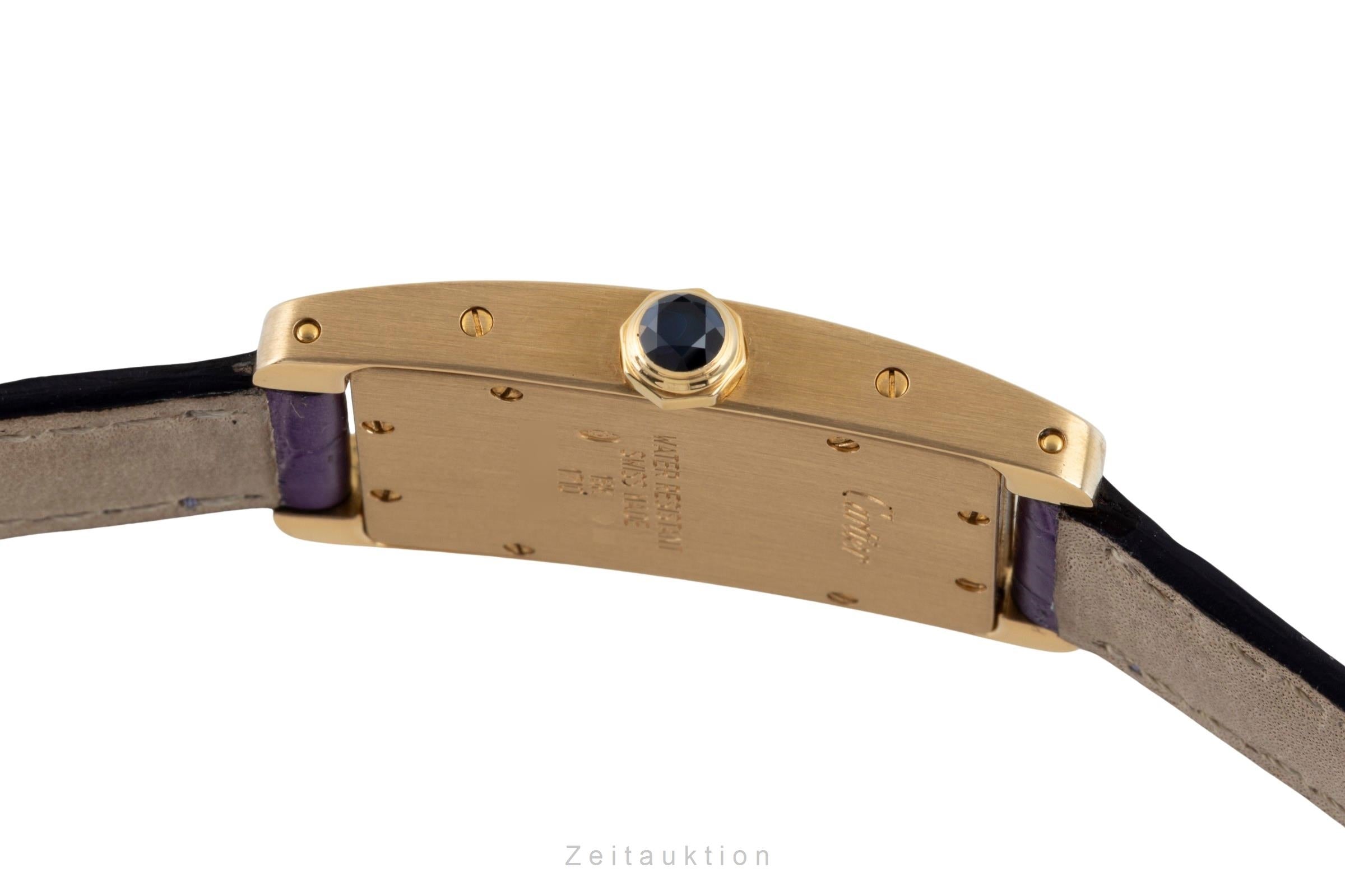 Cartier Tank Américaine 18 ct gold quartz women's watch W2601556  [2601676]