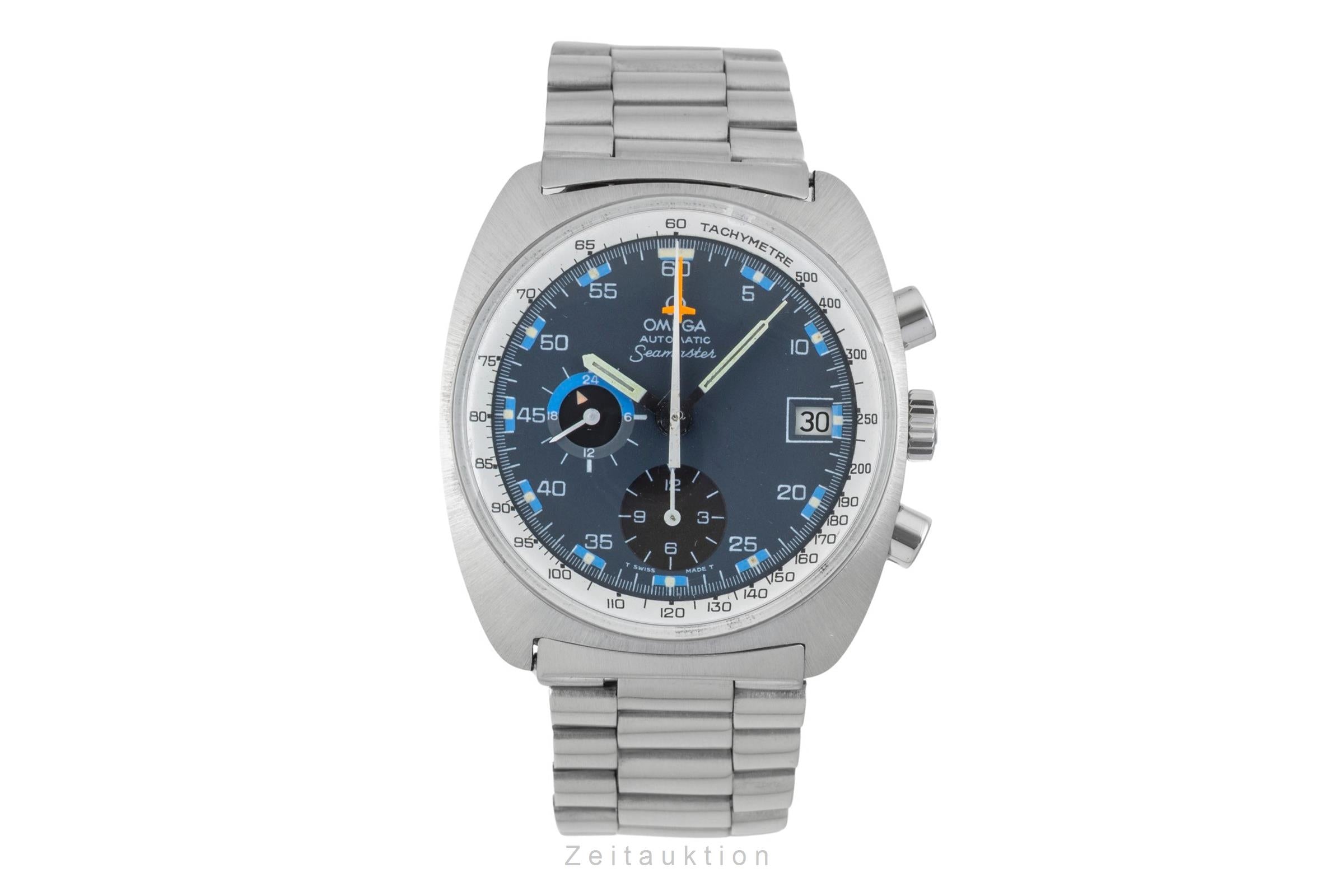 Omega Seamaster cronografo acciaio automatismo orologio da uomo ST 176.007 Vintage  [2601679]