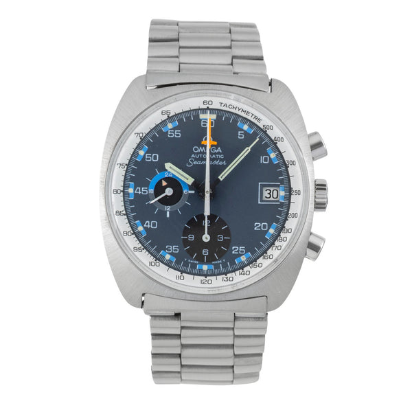 Omega Seamaster cronografo acciaio automatismo orologio da uomo ST 176.007 Vintage  [2601679]