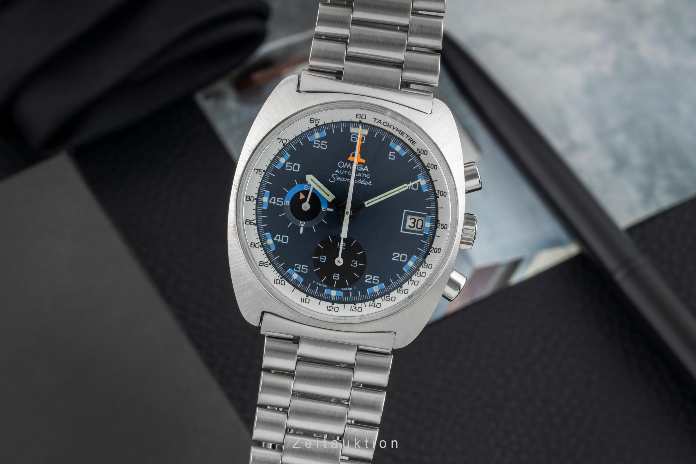 Omega Seamaster cronografo acciaio automatismo orologio da uomo ST 176.007 Vintage  [2601679]
