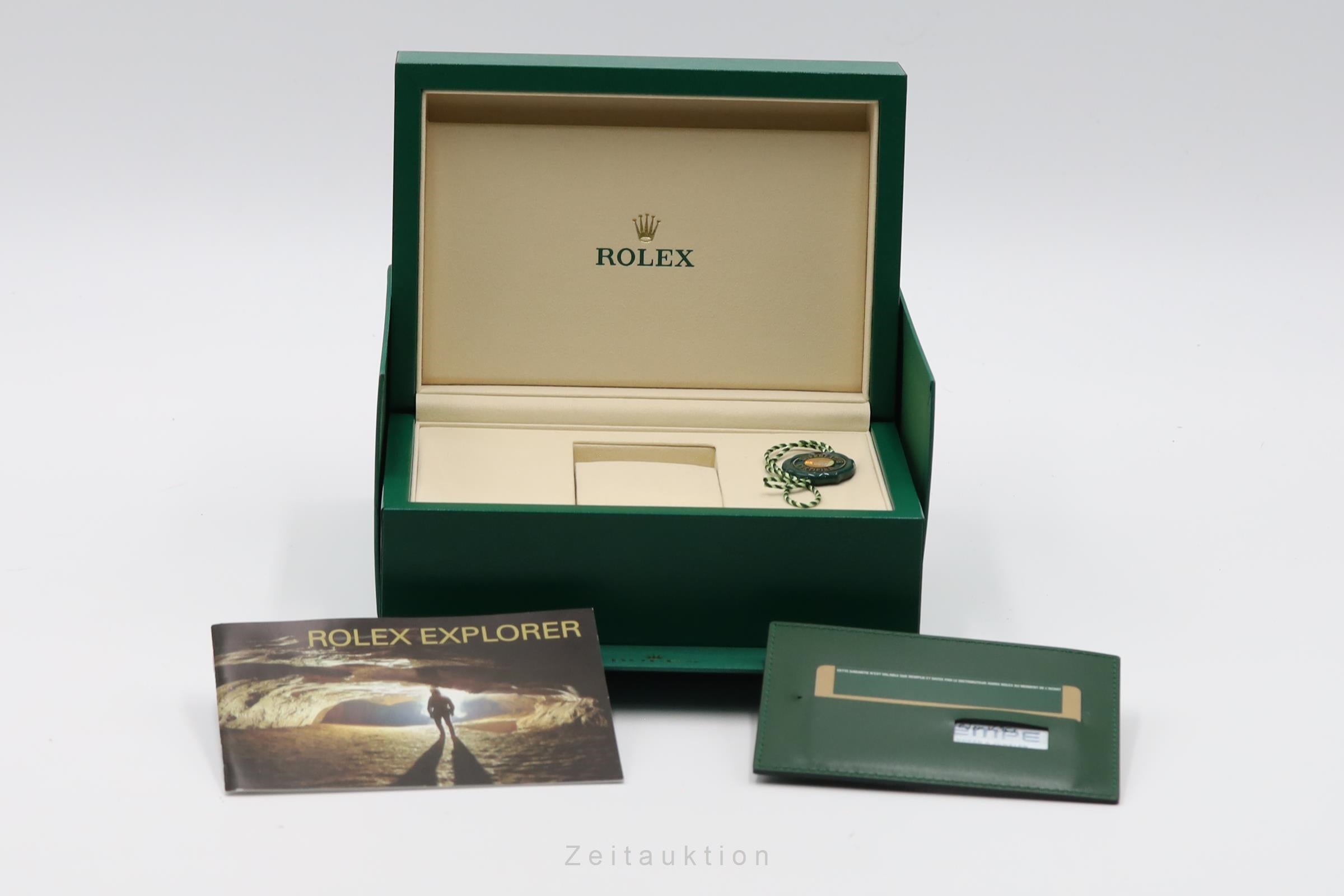 Rolex Explorer II Black Dial Edelstahl Automatik Ref. 16570 B&P 2011 LC 100 [2601681]