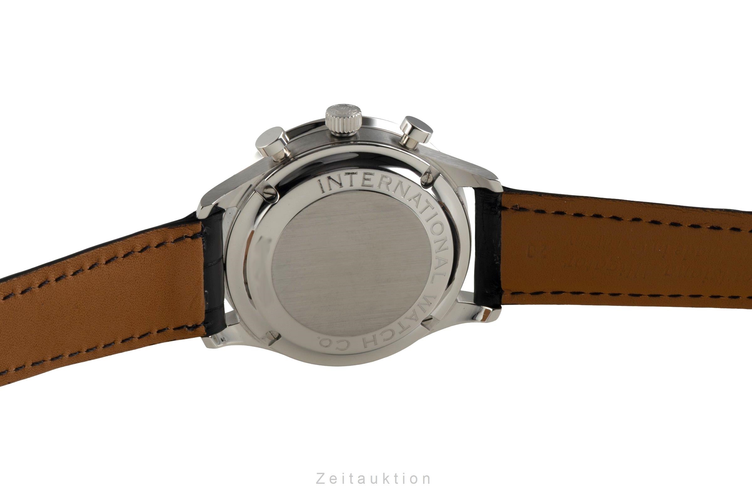 IWC Portugieser cronografo acciaio automatismo orologio da uomo IW371411 LP: 9100EUR  [2601686]