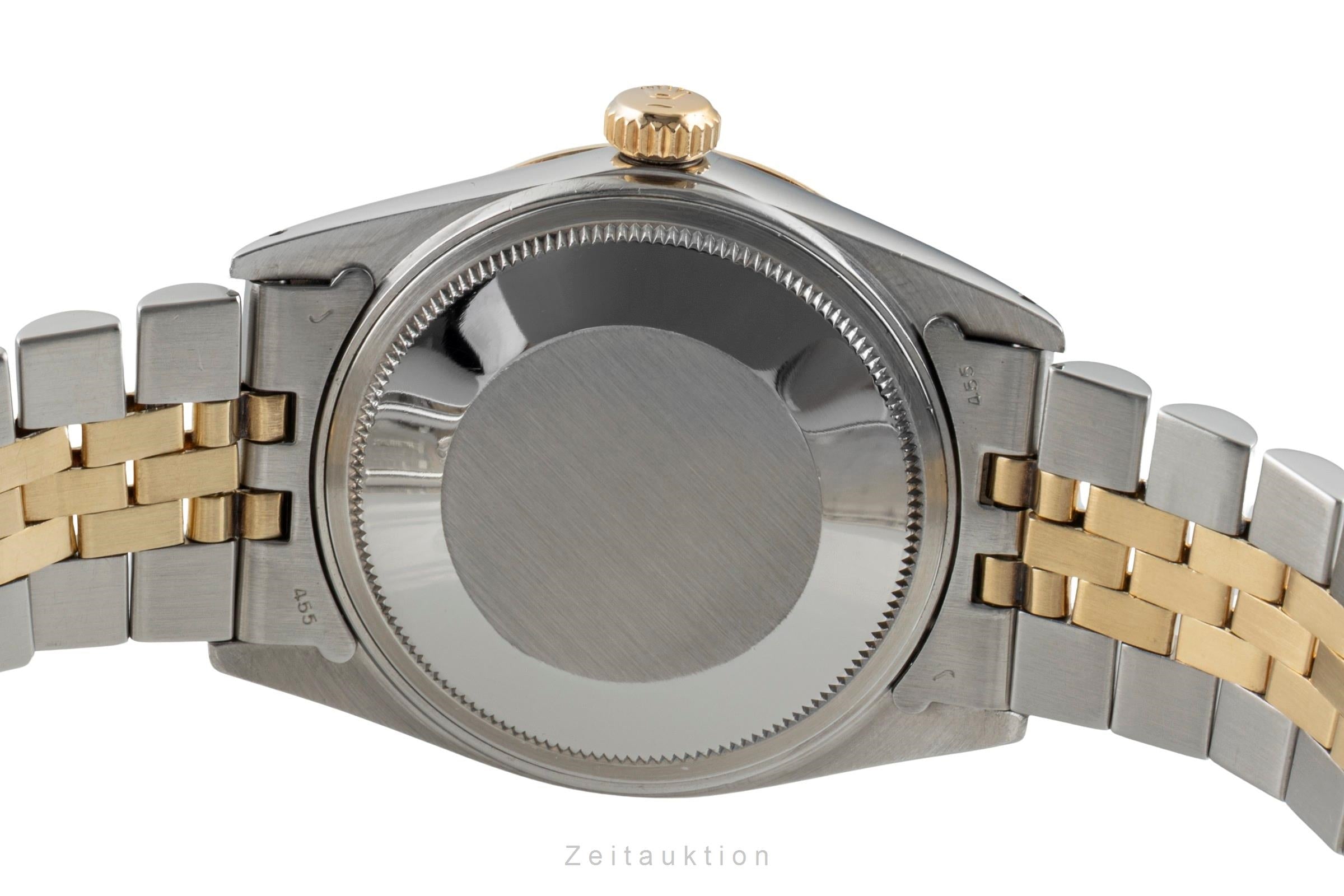 Rolex Datejust acier / or  automatique montre pour hommes 16013 Vintage  [2601687]