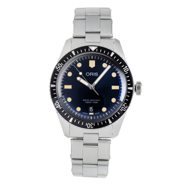 Oris Divers Sixty-Five Stahl Automatik Ref. 01 733 7707 4055-07 8 20 18 B&P 2020 [2601688]
