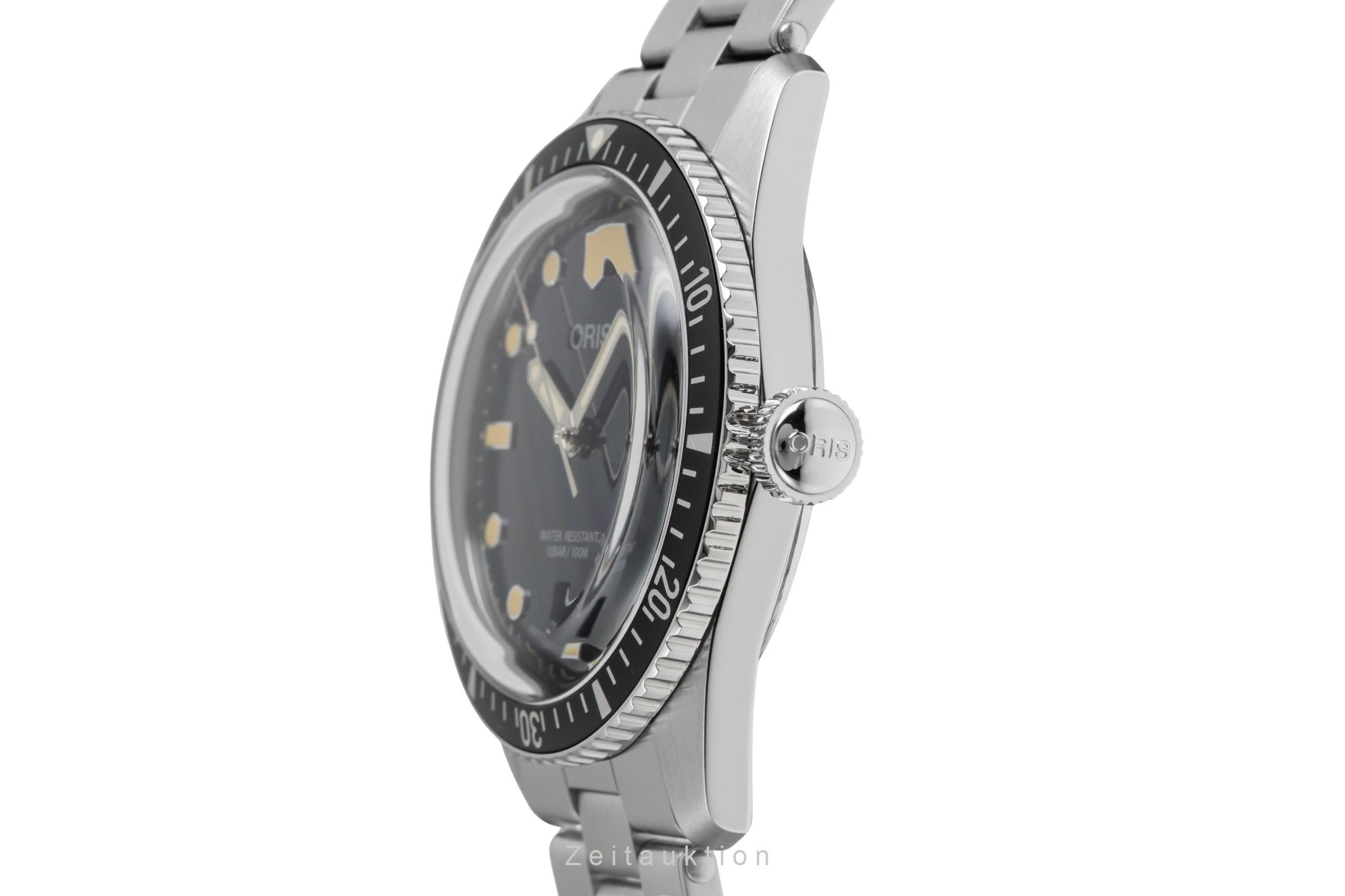 Oris Divers Sixty-Five Stahl Automatik Ref. 01 733 7707 4055-07 8 20 18 B&P 2020 [2601688]
