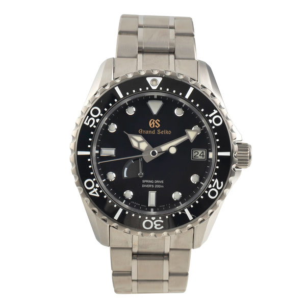Grand Seiko Sport Spring Drive titanium automatic men's watch SBGA463 LP: 0EUR  [2601697]