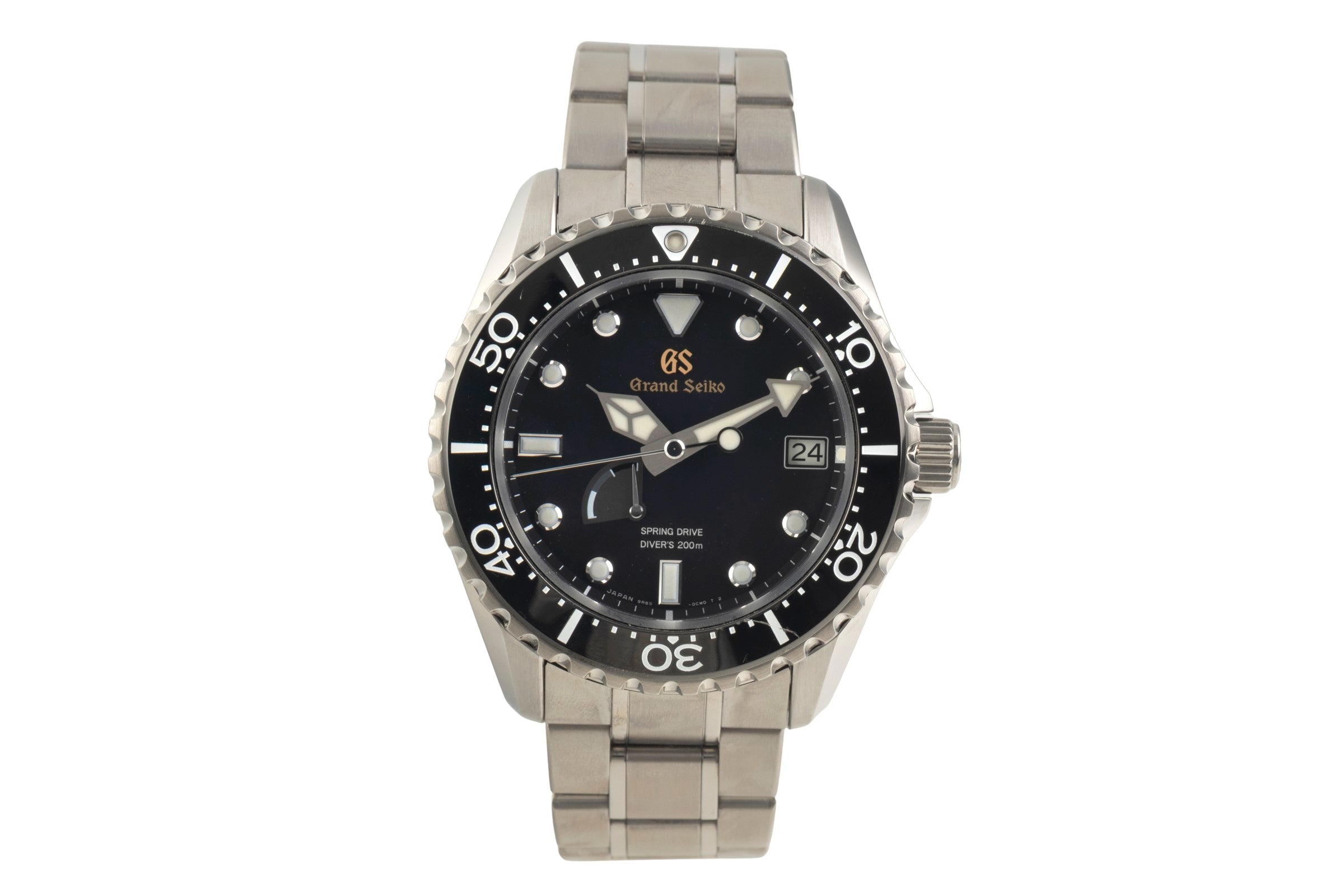 Grand Seiko Sport Spring Drive titanio automatismo orologio da uomo SBGA463 LP: 0EUR  [2601697]