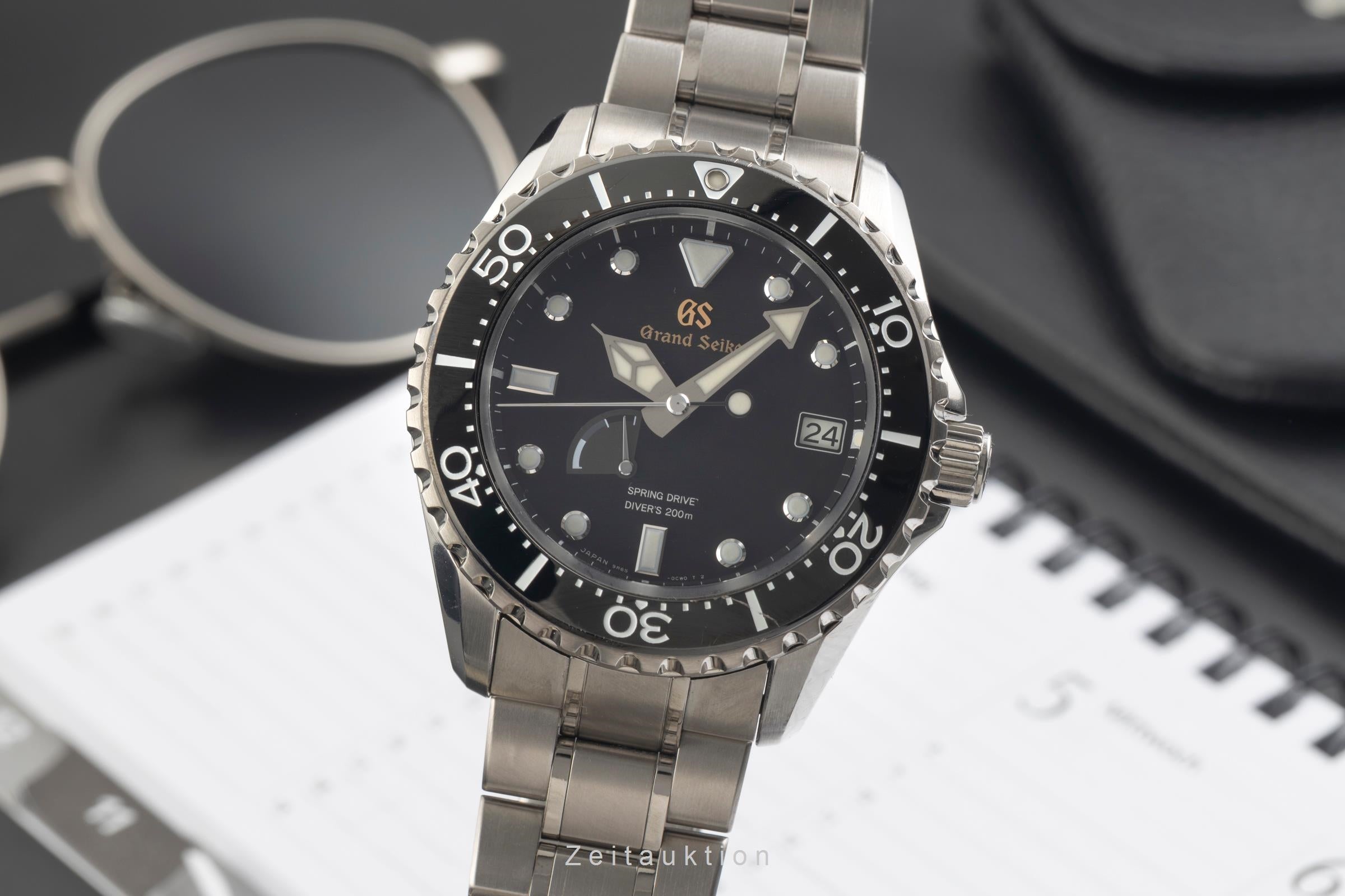 Grand Seiko Sport Spring Drive titanio automatismo orologio da uomo SBGA463 LP: 0EUR  [2601697]
