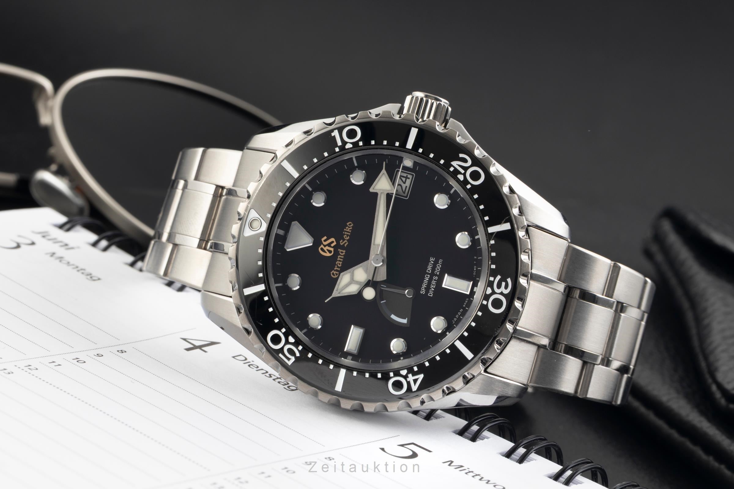 Grand Seiko Sport Spring Drive titanium automatic men's watch SBGA463 LP: 0EUR  [2601697]