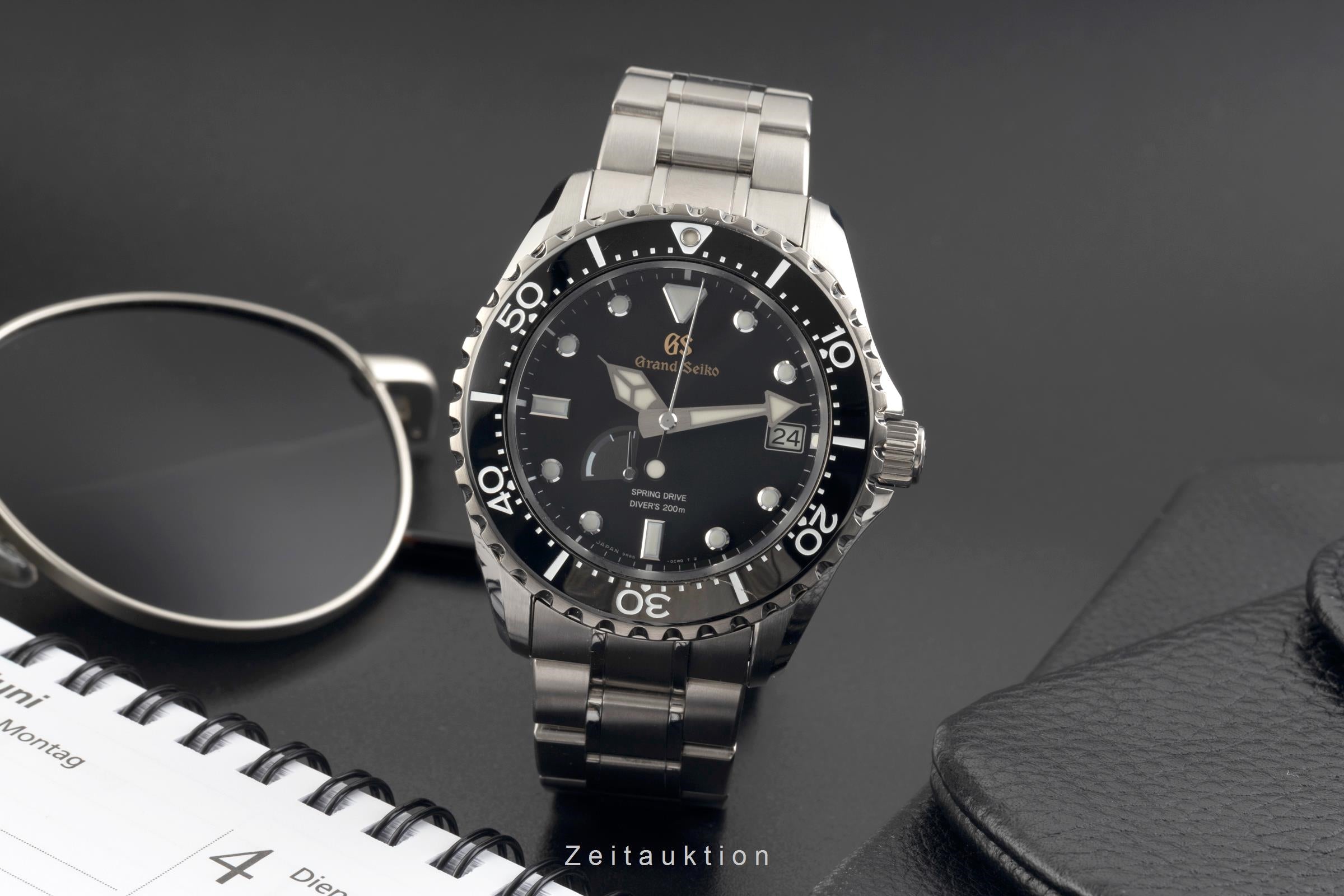 Grand Seiko Sport Spring Drive titanium automatic men's watch SBGA463 LP: 0EUR  [2601697]