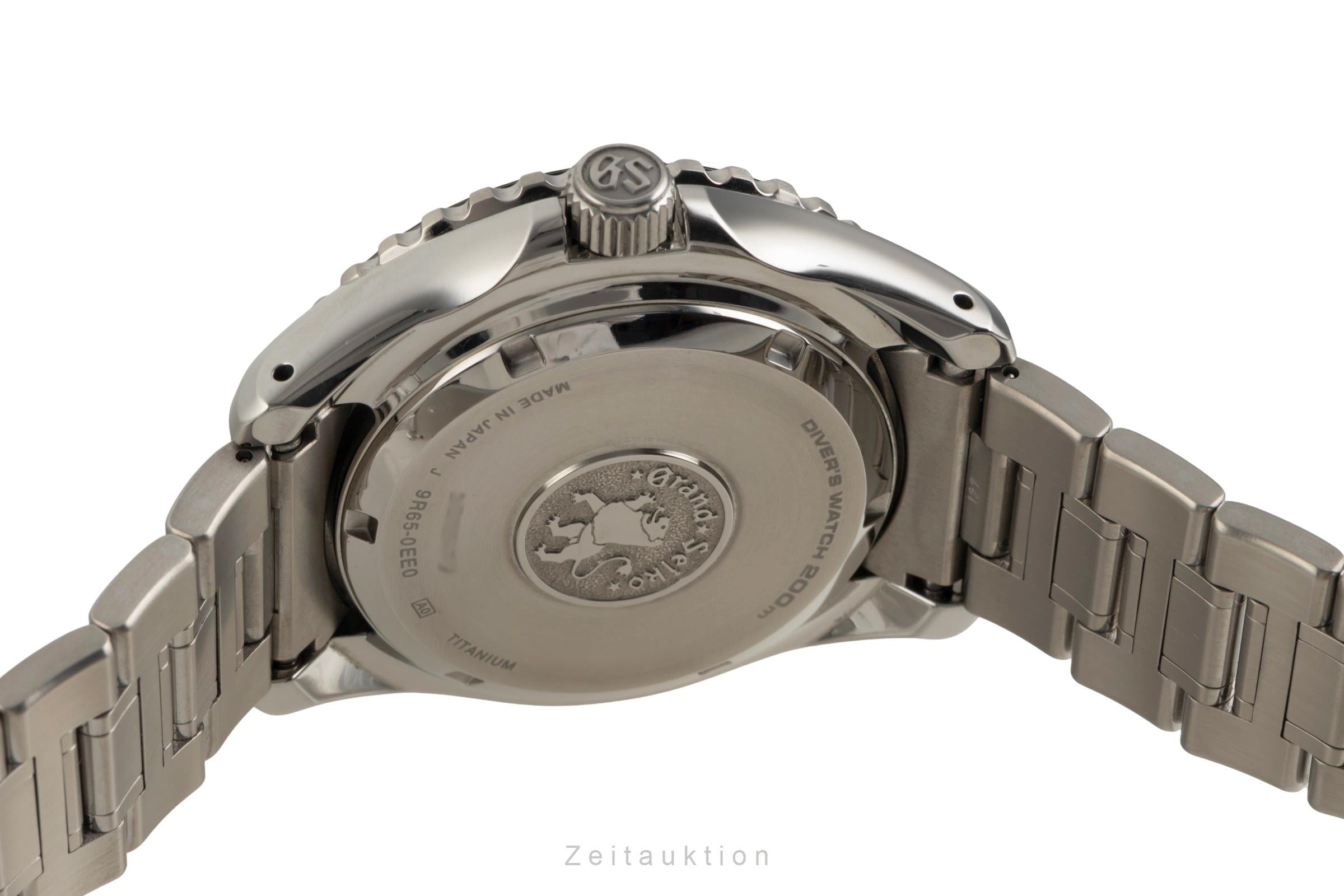 Grand Seiko Sport Spring Drive titanium automatic men's watch SBGA463 LP: 0EUR  [2601697]