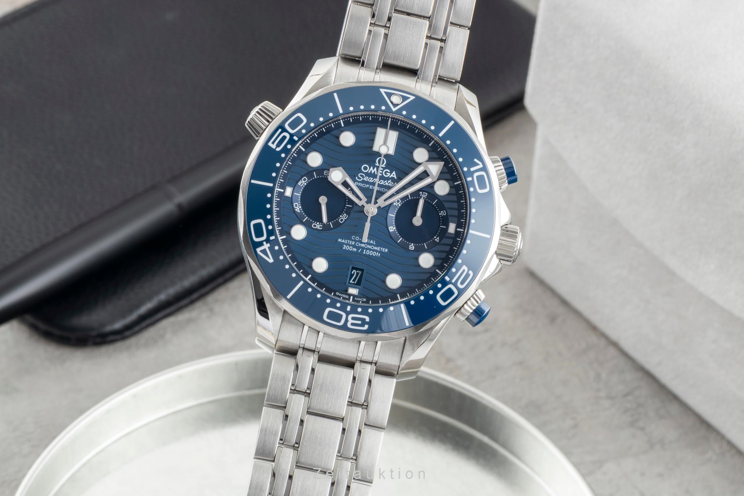 Omega Seamaster Diver 300M Chronograph Automatik 210.30.44.51.03.001 B&P [2601698]