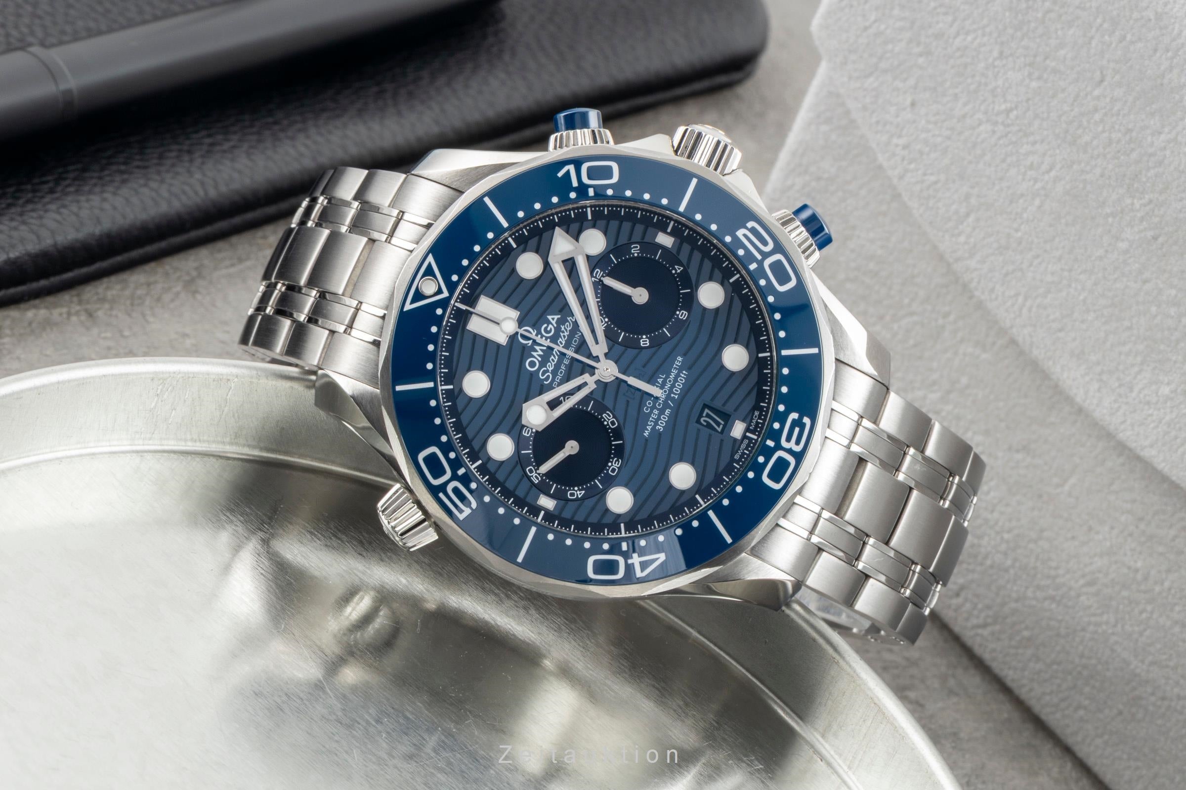 Omega Seamaster Diver 300M Chronograph Automatik 210.30.44.51.03.001 B&P [2601698]
