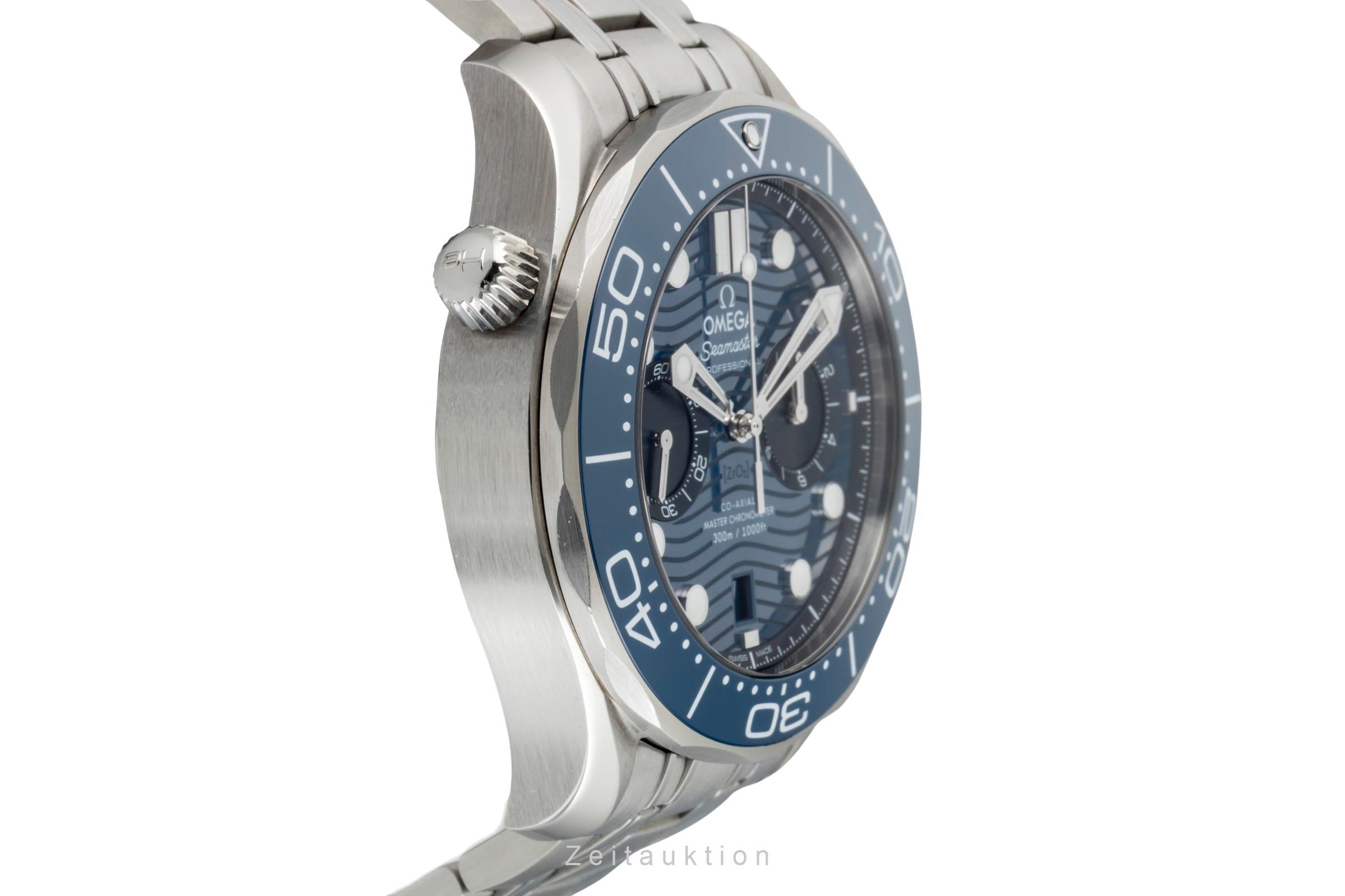 Omega Seamaster Diver 300M Chronograph Automatik 210.30.44.51.03.001 B&P [2601698]