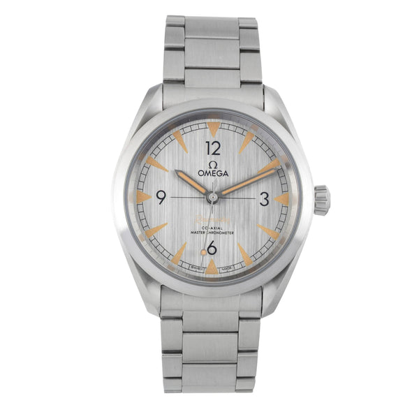 Omega Railmaster steel automatic men's watch 220.10.40.20.06.001 LP: 8200EUR  [2601699]