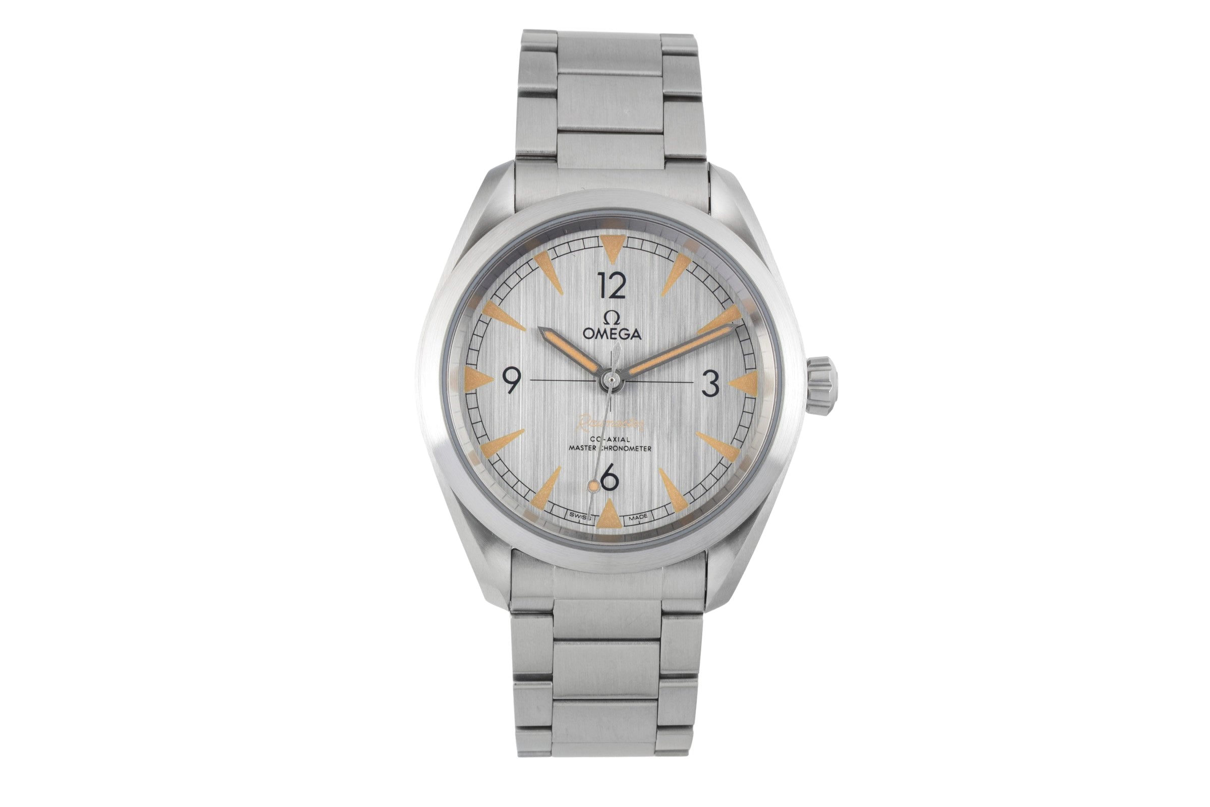 Omega Railmaster Stahl Automatik Herrenuhr Ref. 220.10.40.20.06.001 B&P 2021 [2601699]