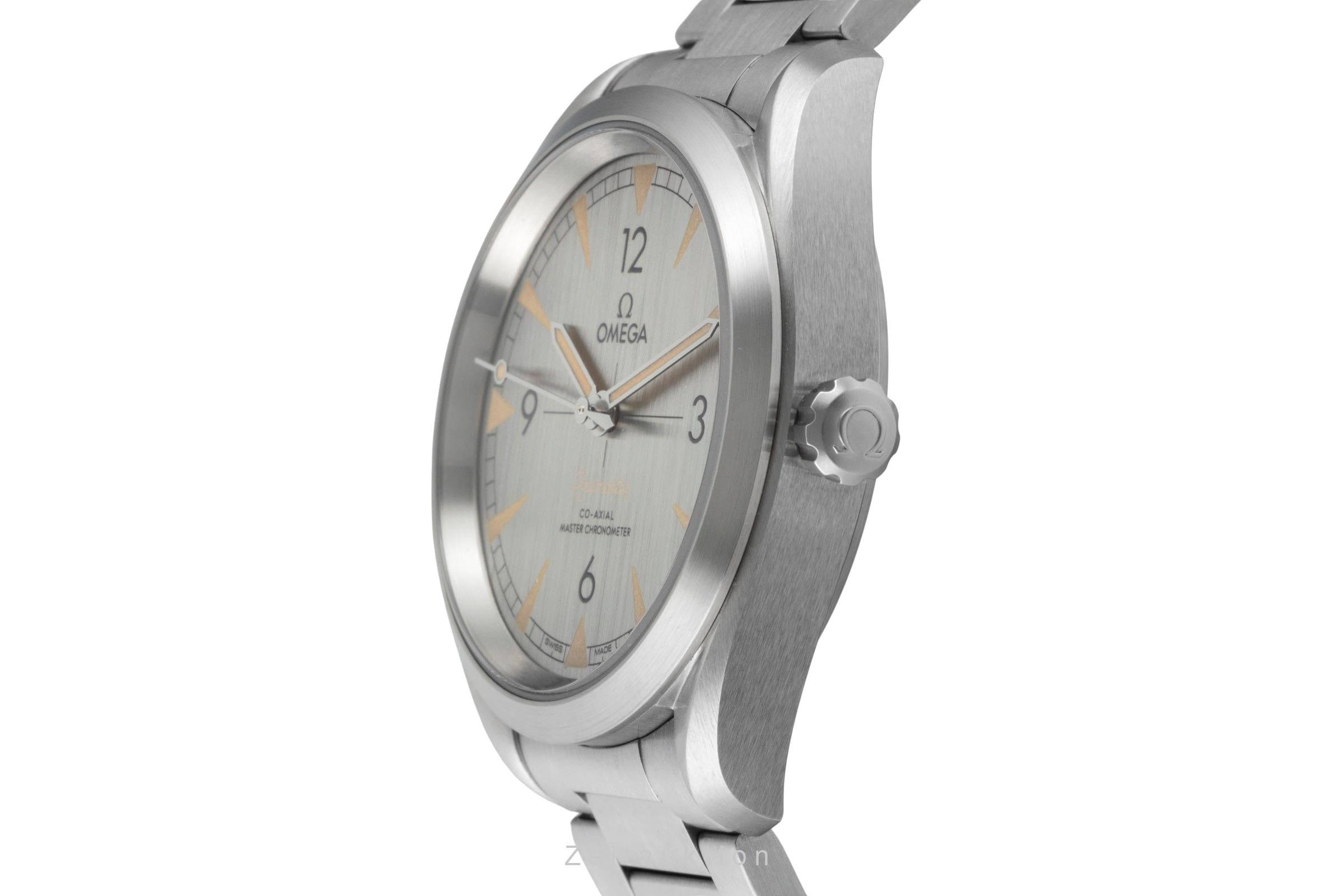Omega Railmaster steel automatic men's watch 220.10.40.20.06.001 LP: 8200EUR  [2601699]