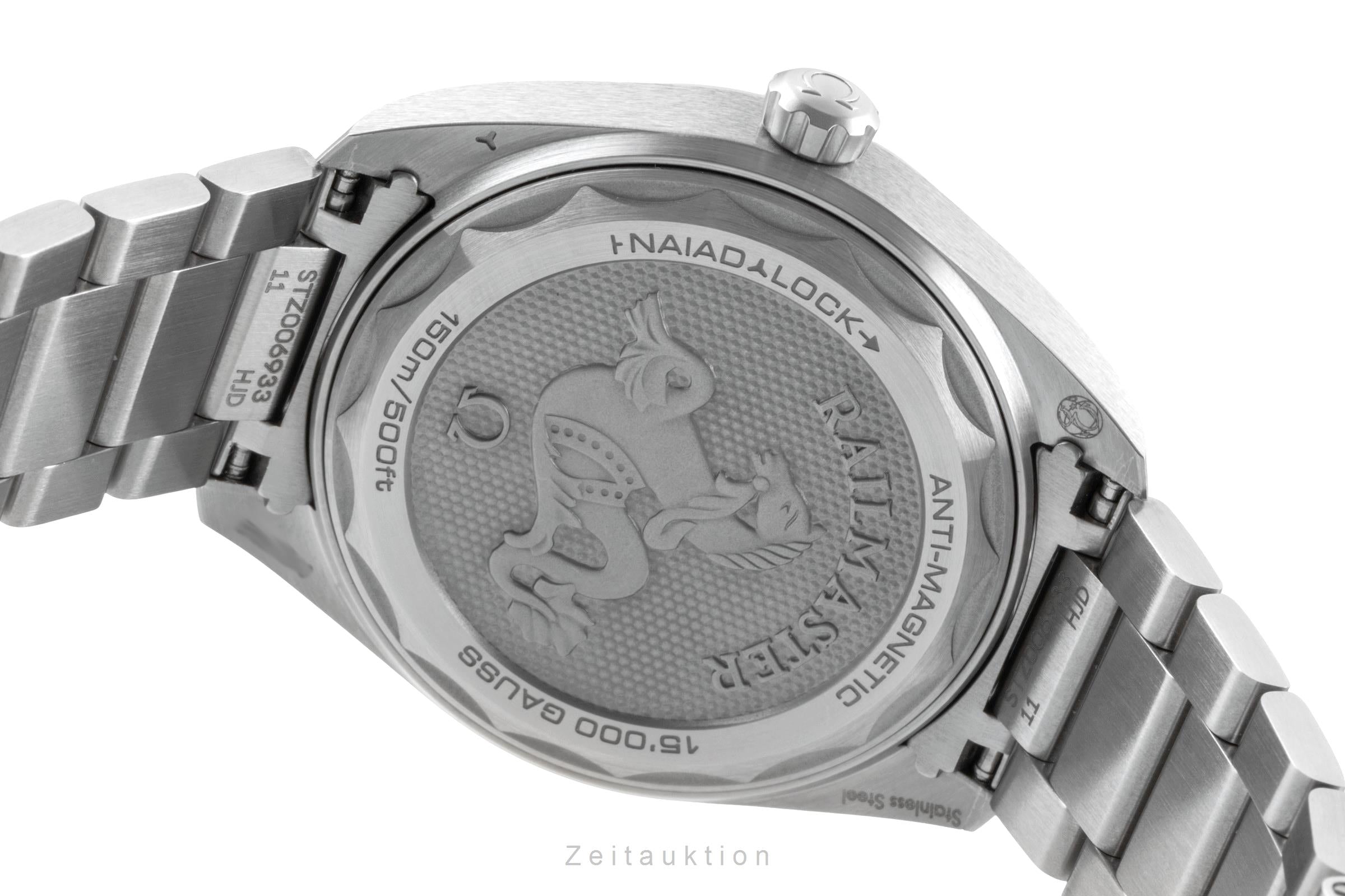 Omega Railmaster steel automatic men's watch 220.10.40.20.06.001 LP: 8200EUR  [2601699]