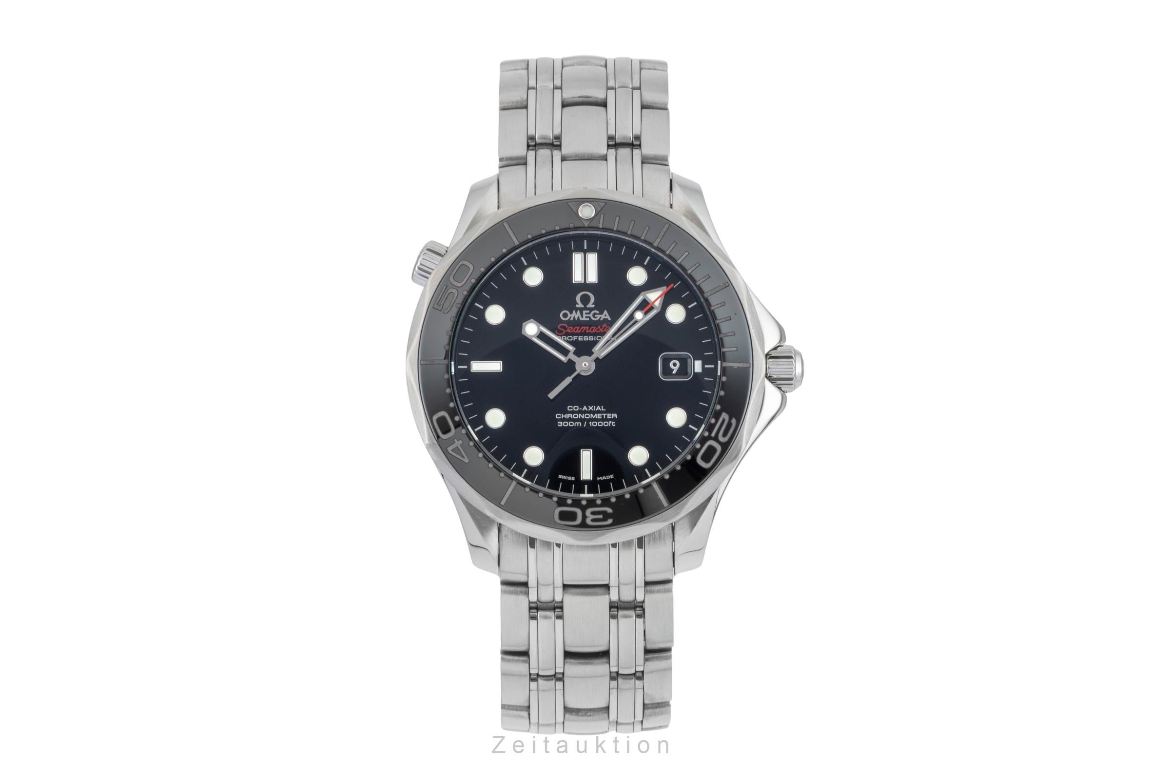 Omega Seamaster Diver 300 M Stahl Automatik Herrenuhr 212.30.41.20.01.003 B&P [2601700]
