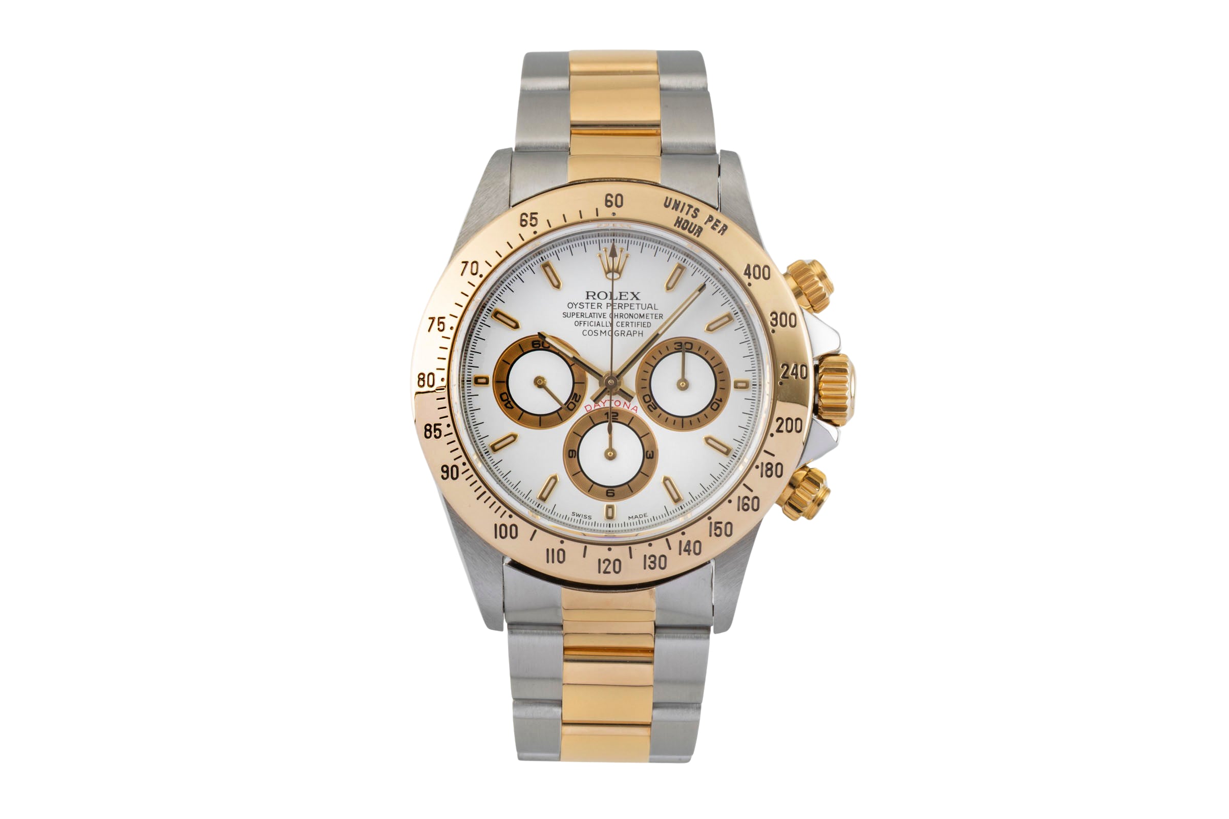 Rolex Daytona Zenith Chronograph Stahl / Gold Automatik Herrenuhr Ref.16523  [2601701]