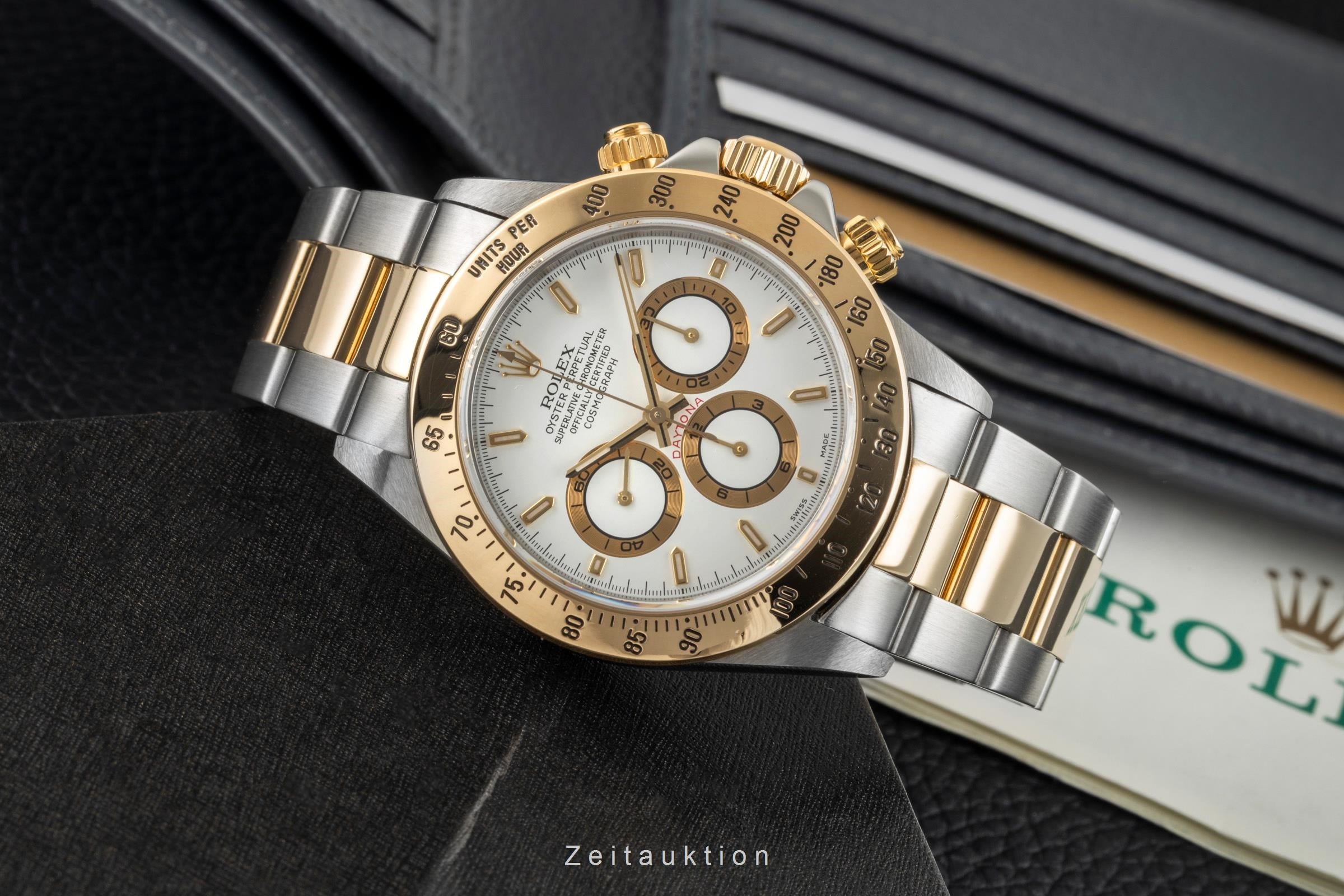 Rolex Daytona chronograph steel / gold automatic men's watch 16523  [2601701]