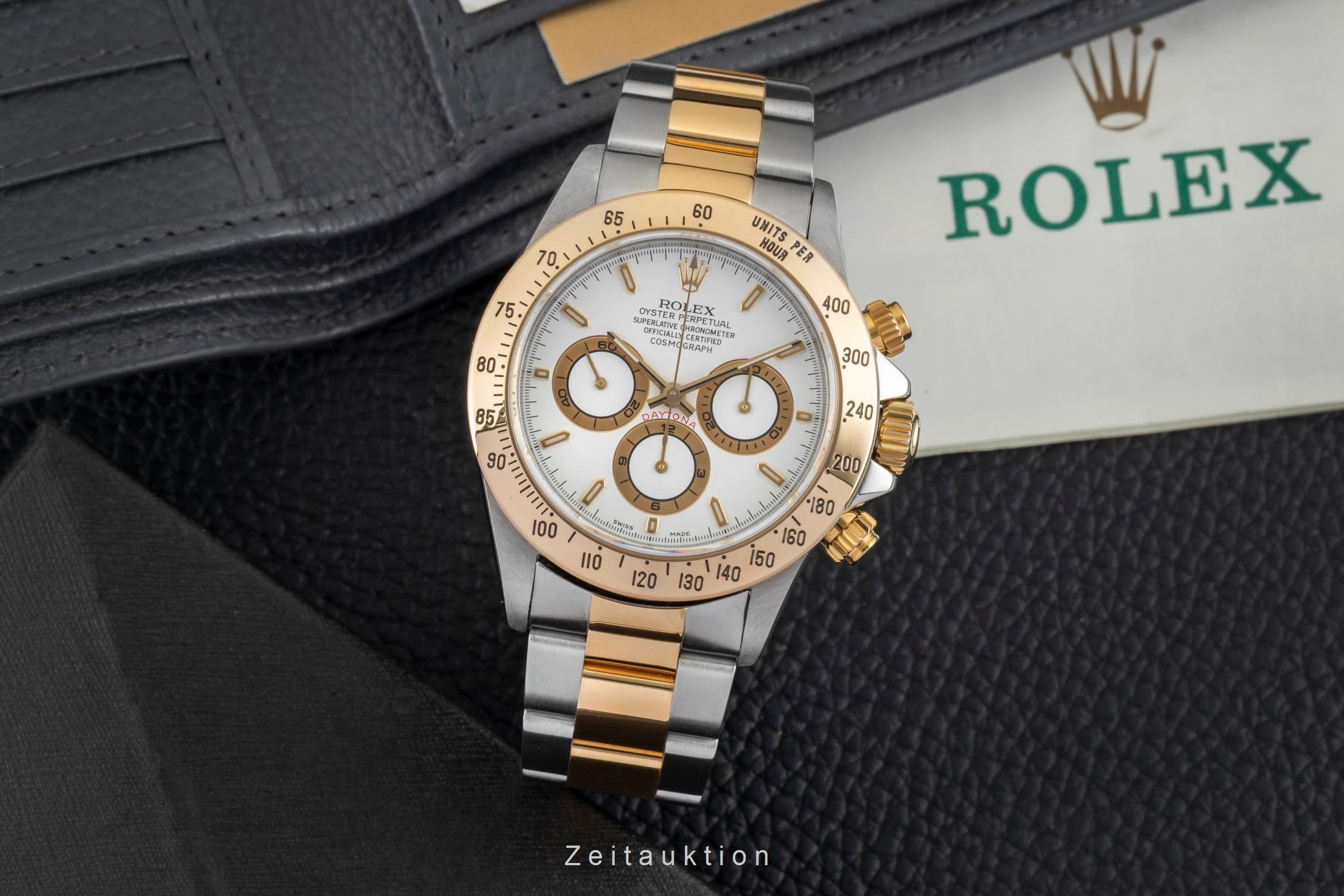 Rolex Daytona chronograph steel / gold automatic men's watch 16523  [2601701]