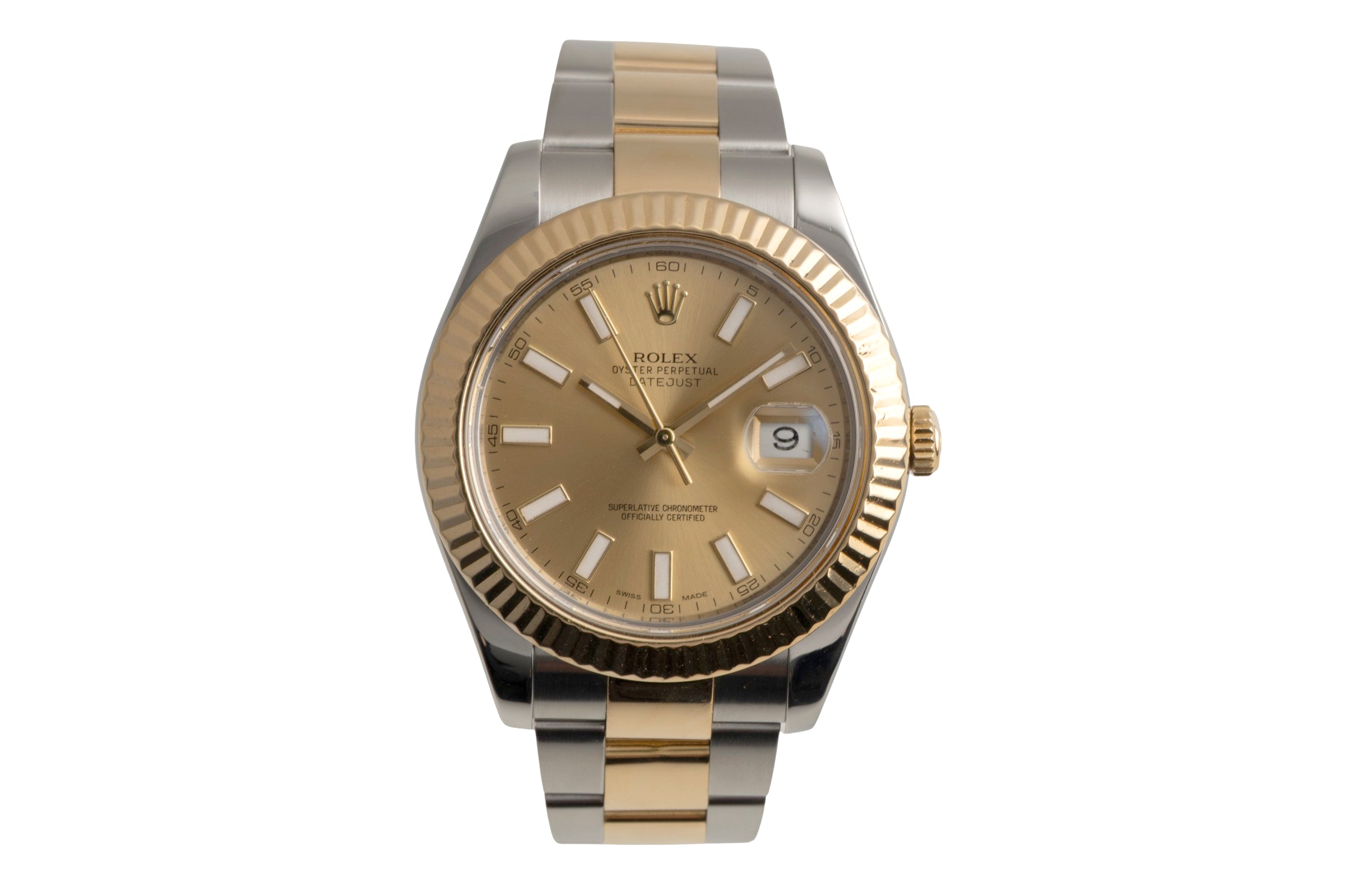 Rolex Datejust acier / or  automatique montre pour hommes 116333  [2601703]