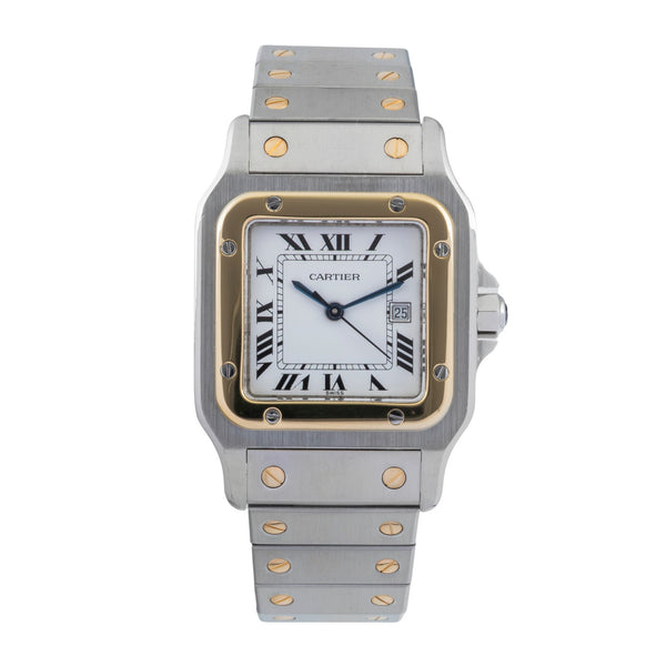 Cartier Santos acciaio / oro automatismo unisex 2961  [2601704]