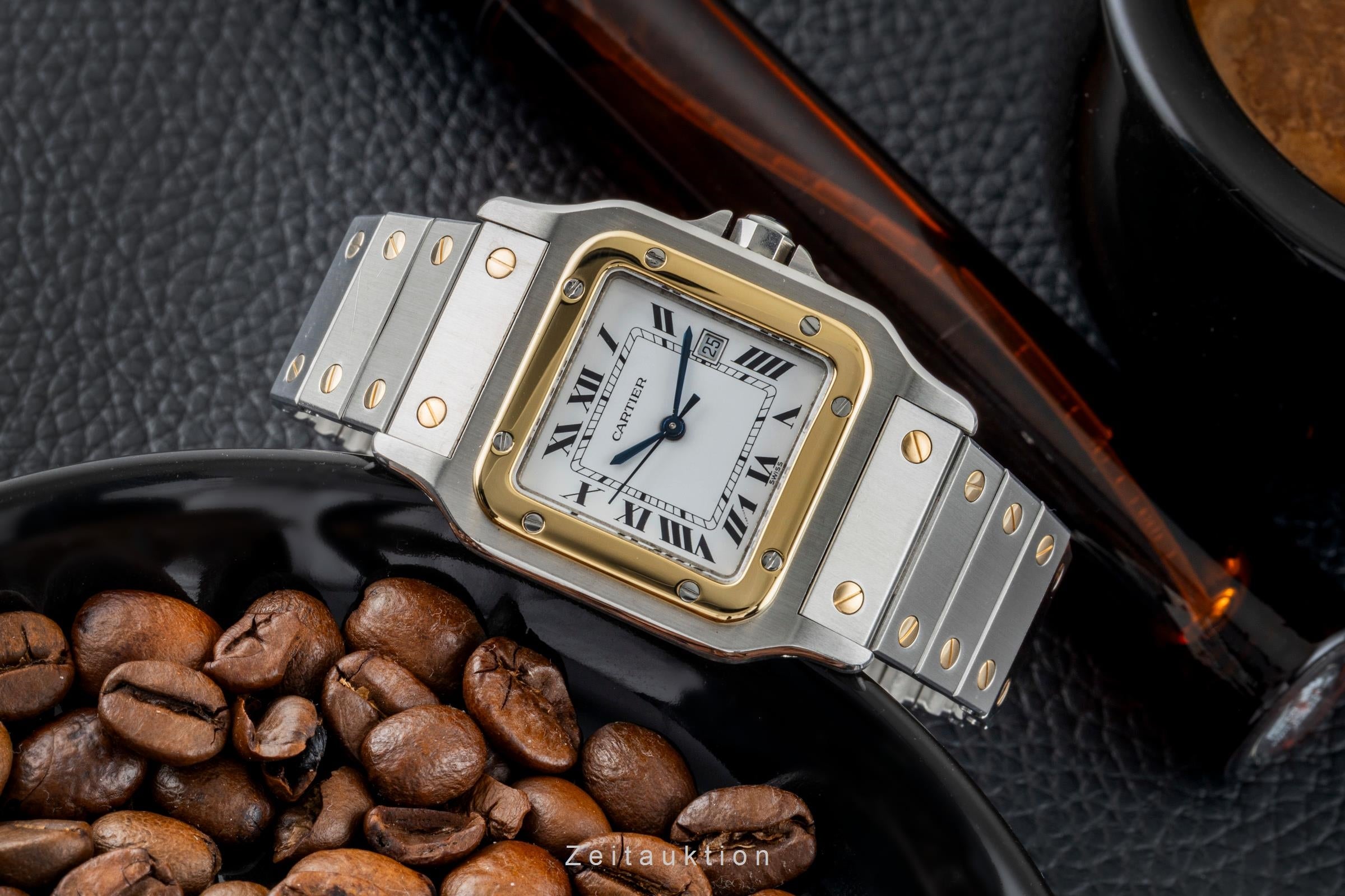 Cartier Santos acciaio / oro automatismo unisex 2961  [2601704]