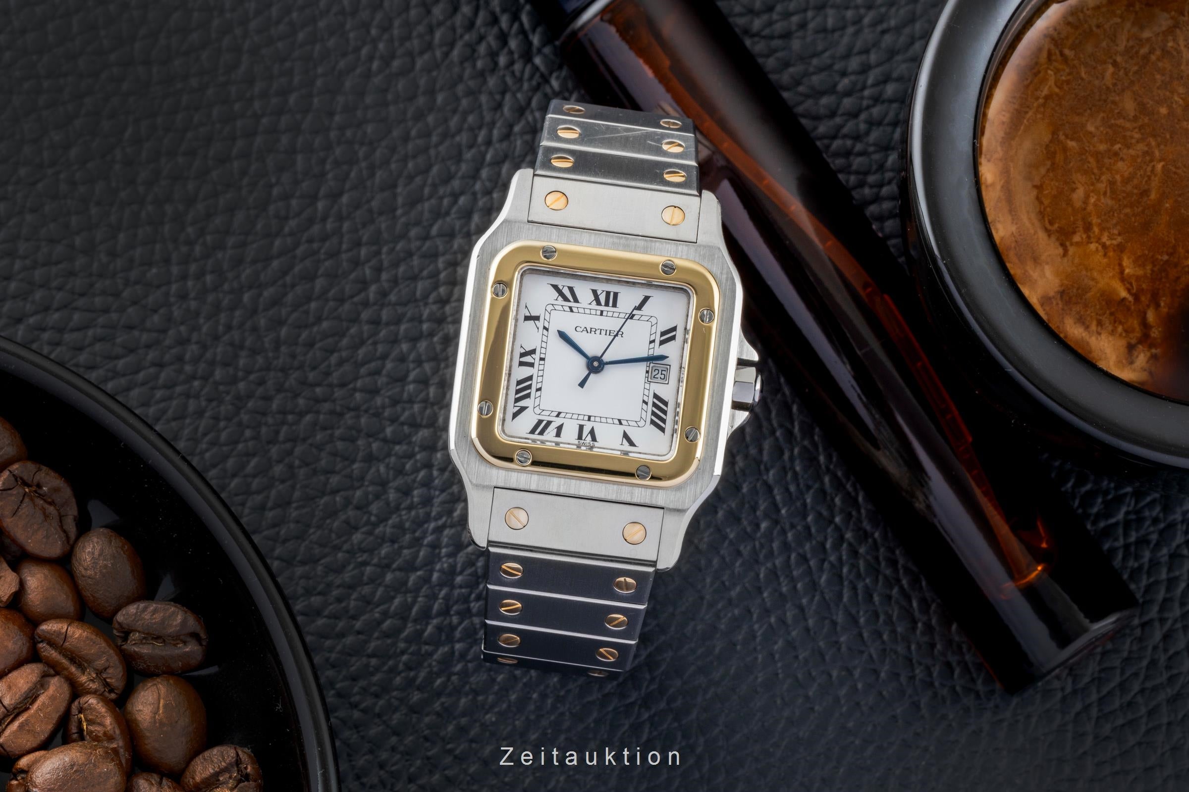 Cartier Santos acciaio / oro automatismo unisex 2961  [2601704]