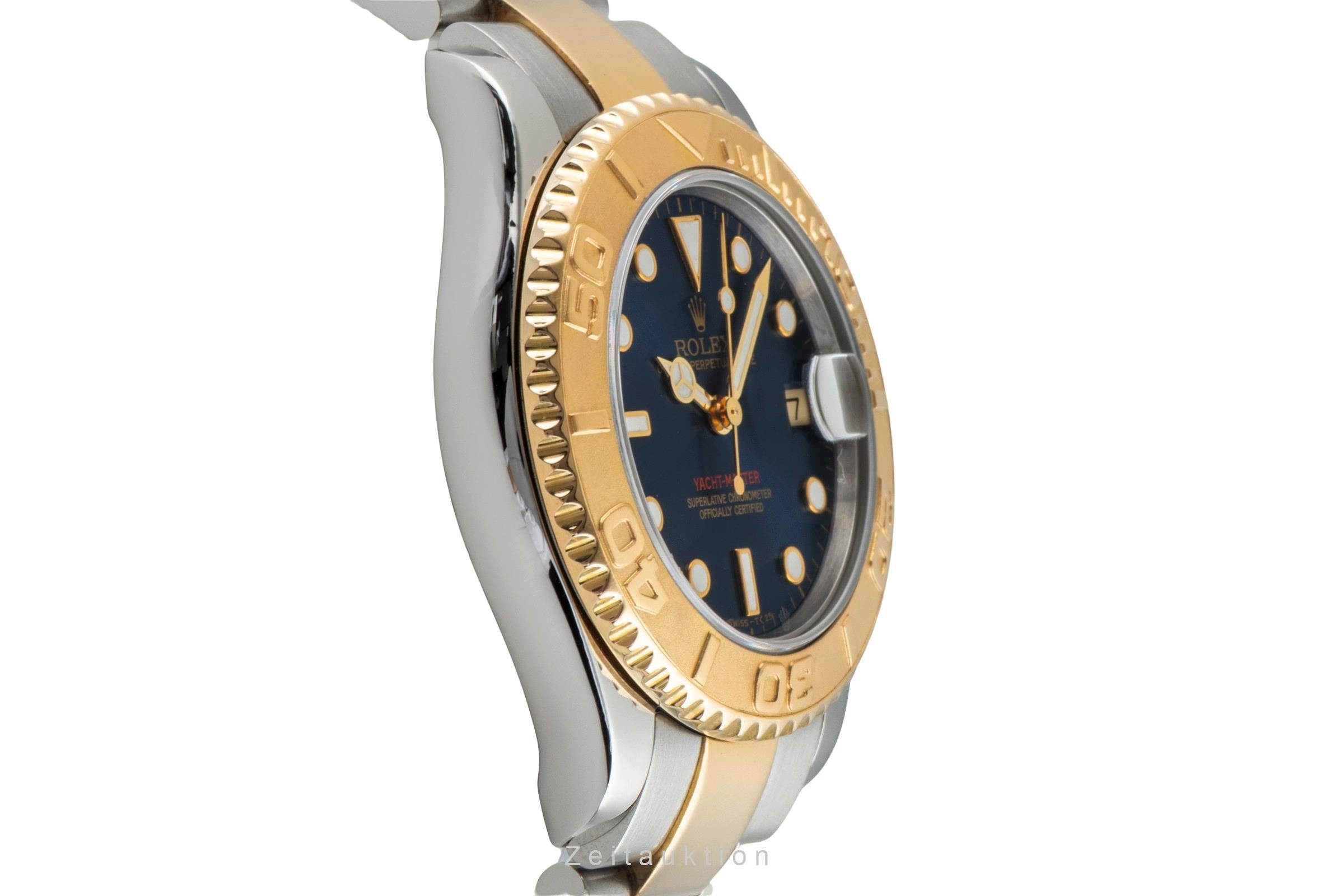 Rolex Yacht-Master Blue Dial Edelstahl / Gold medium Ref. 68623 U-Serie [2601705]
