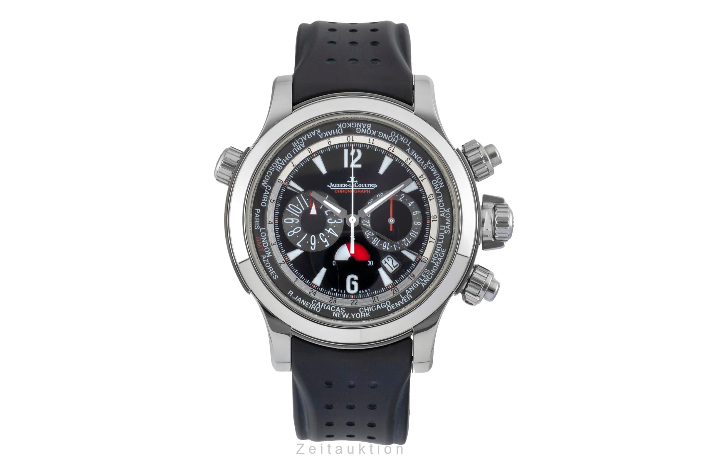Jaeger LeCoultre Master Compressor Chronograph Stahl / Titan Q1768470 B&P 2007 [2601708]
