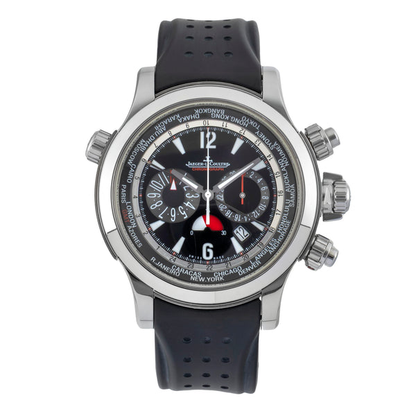 Jaeger LeCoultre Master Compressor Chronograph Stahl / Titan Q1768470 B&P 2007 [2601708]