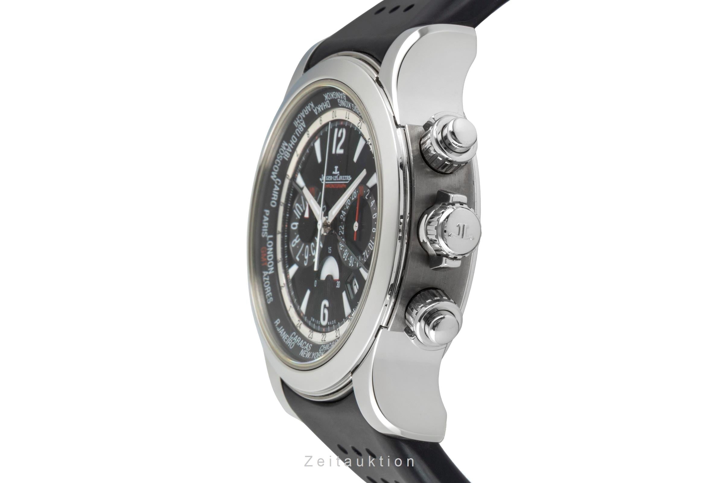 Jaeger LeCoultre Master Compressor Chronograph Stahl / Titan Q1768470 B&P 2007 [2601708]