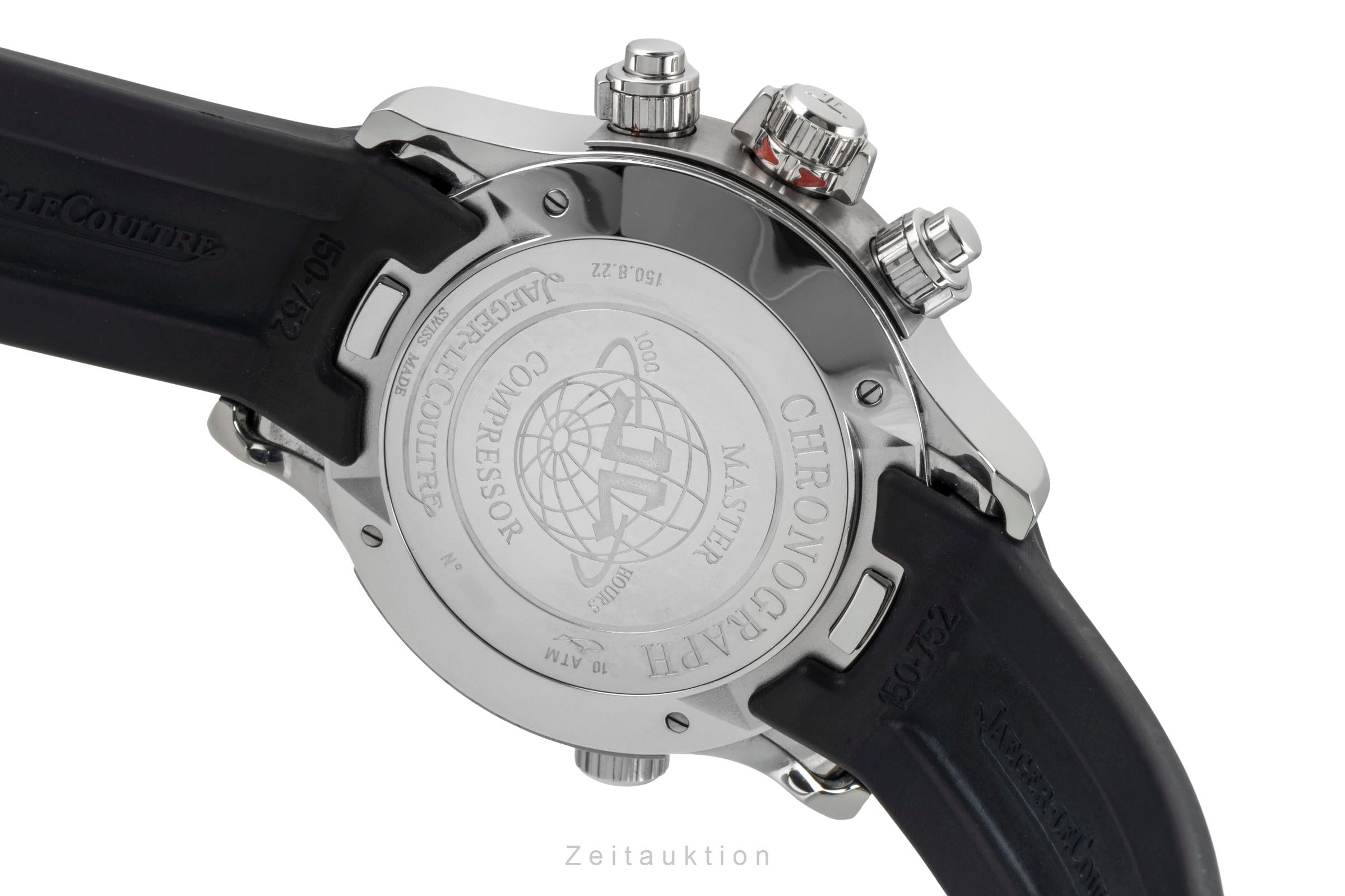 Jaeger LeCoultre Master Compressor Chronograph Stahl / Titan Q1768470 B&P 2007 [2601708]