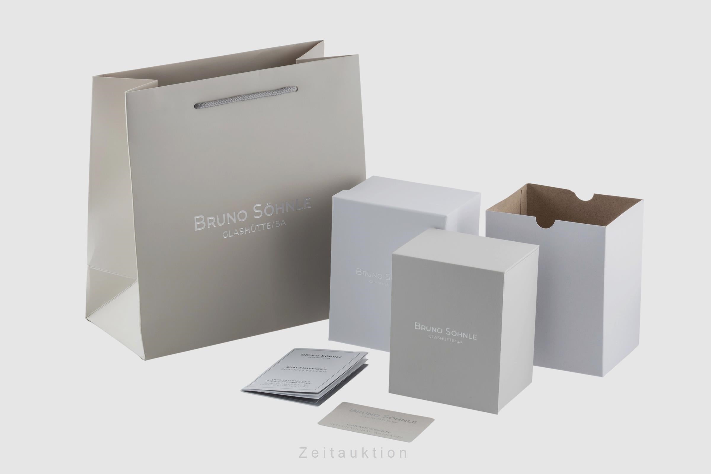 Bruno Söhnle Glashütte Nabucco steel quartz men's watch 17-13085-237  [2601711]