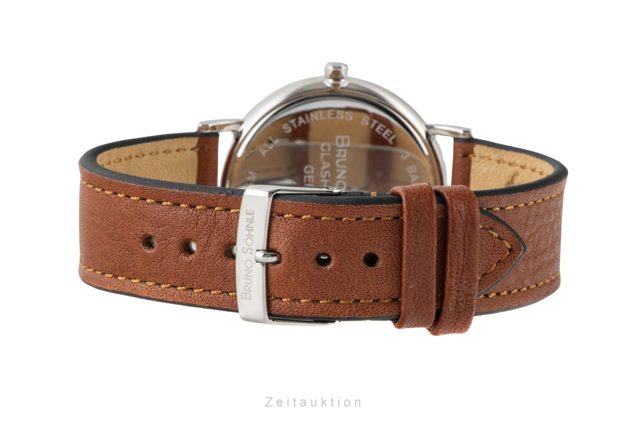 Bruno Söhnle Glashütte Nabucco steel quartz men's watch 17-13085-237  [2601711]