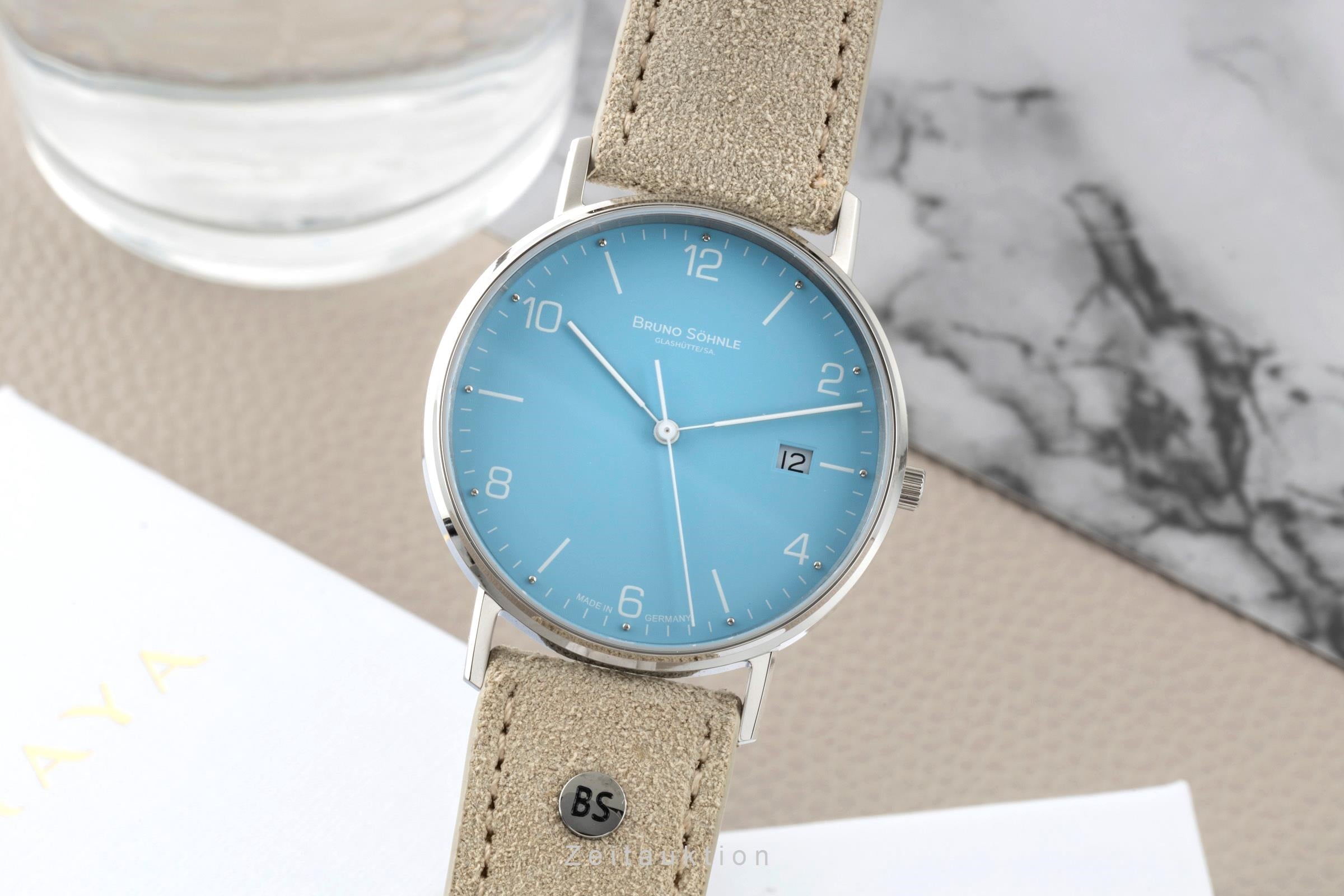 Bruno Söhnle Glashütte Rondo steel quartz men's watch 17-13105-323  [2601712]