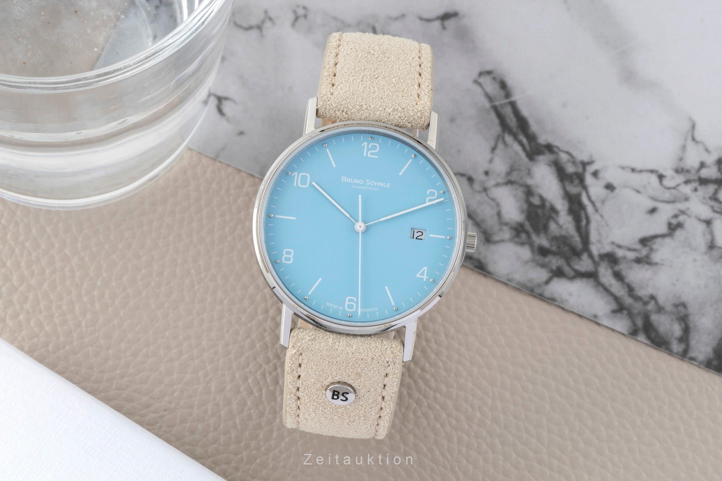 Bruno Söhnle Glashütte Rondo steel quartz men's watch 17-13105-323  [2601712]