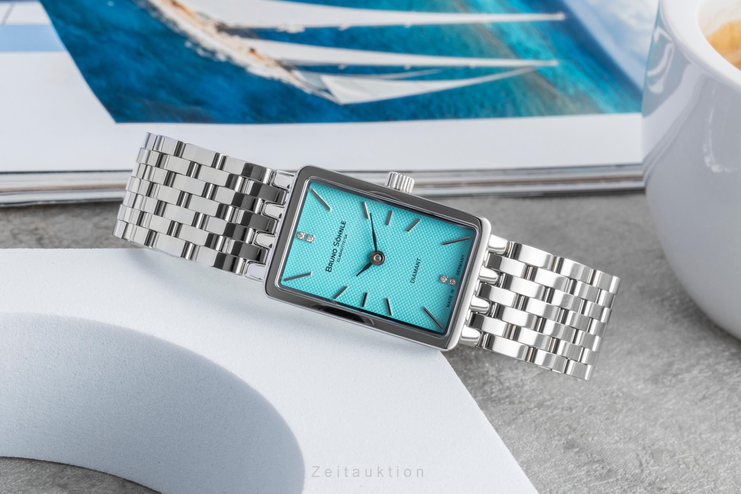 Bruno Söhnle Glashütte La Traviata steel quartz women's watch 17-13195-342  [2601713]