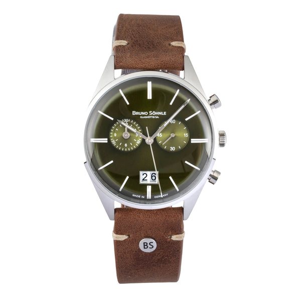 Bruno Söhnle Glashütte Merano chronograph steel quartz men's watch 17-13233-441  [2601714]