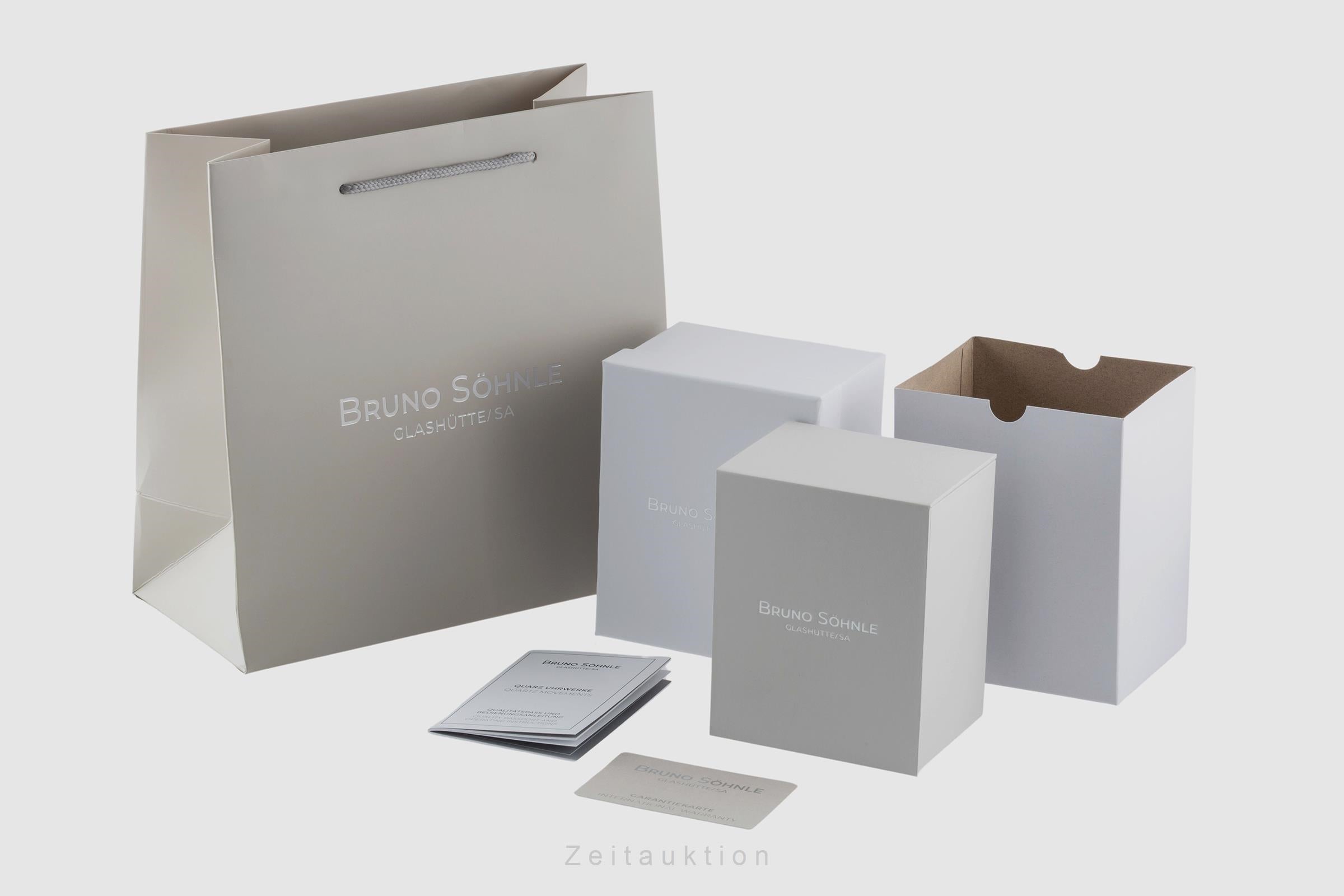 Bruno Söhnle Glashütte Rondo gilt / steel quartz women's watch 17-33106-541 LP: 0EUR  [2601717]