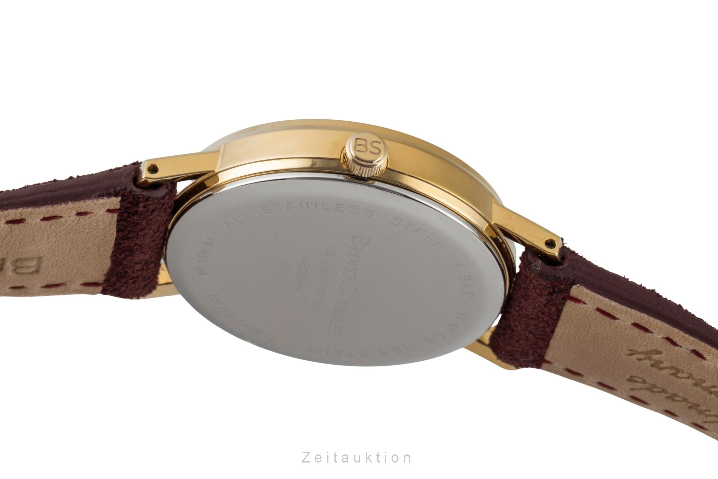 Bruno Söhnle Glashütte Rondo gilt / steel quartz women's watch 17-33106-541 LP: 0EUR  [2601717]