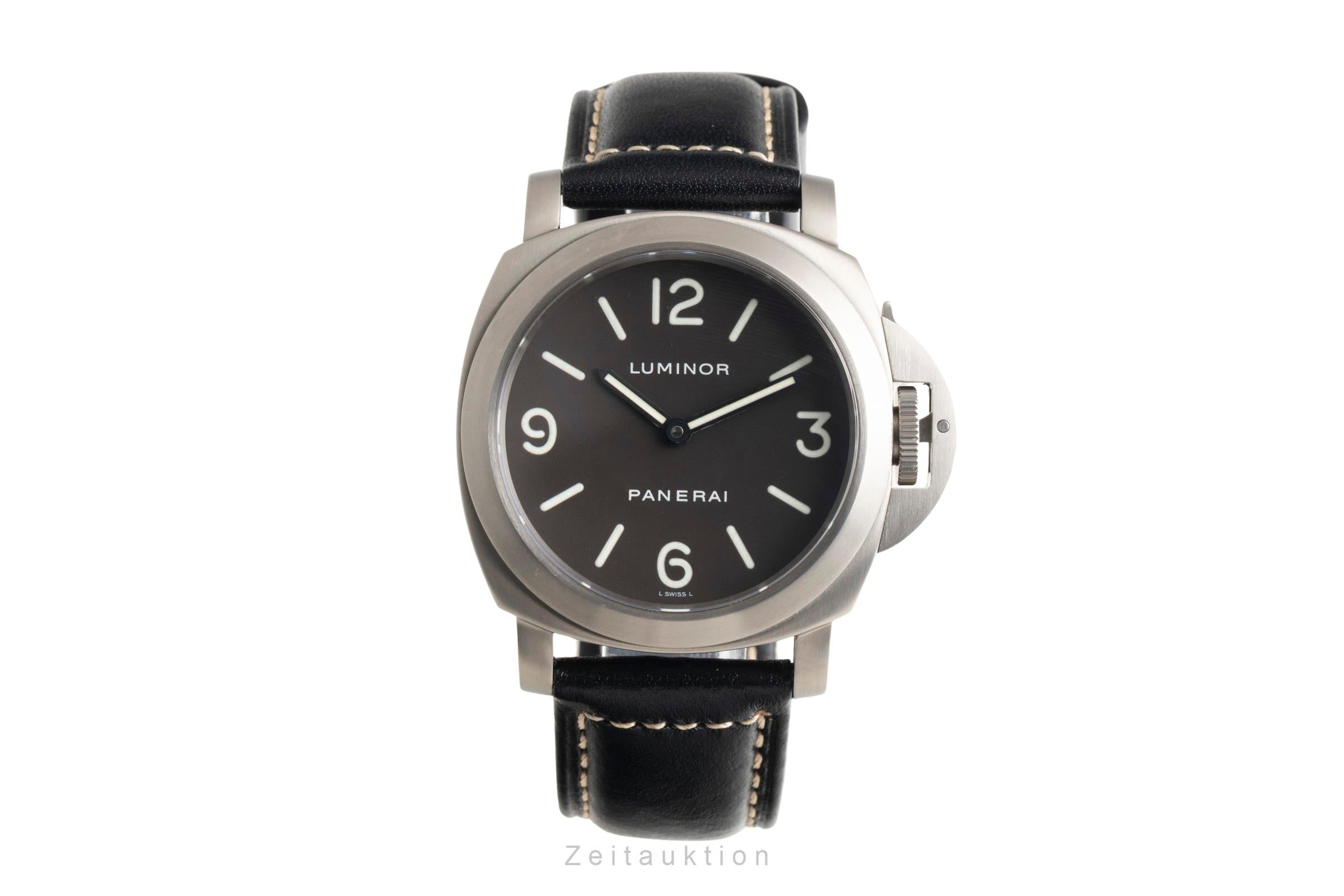 Panerai Luminor  titanio cuerda manual reloj para caballeros PAM00116  [2601718]