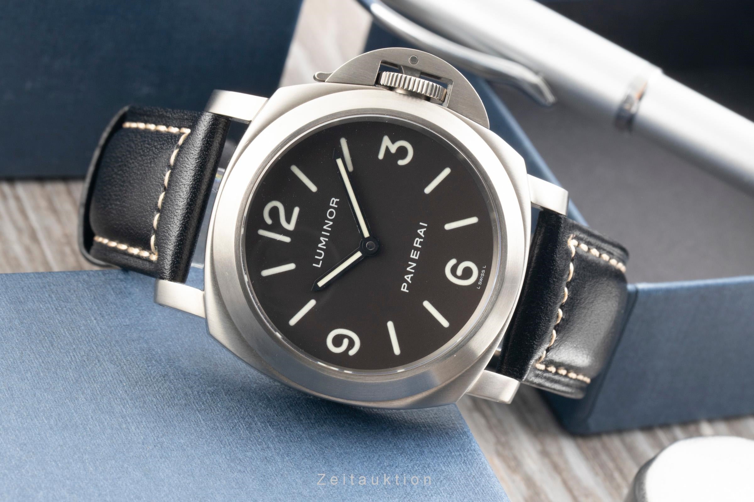Panerai Luminor  titanio cuerda manual reloj para caballeros PAM00116  [2601718]