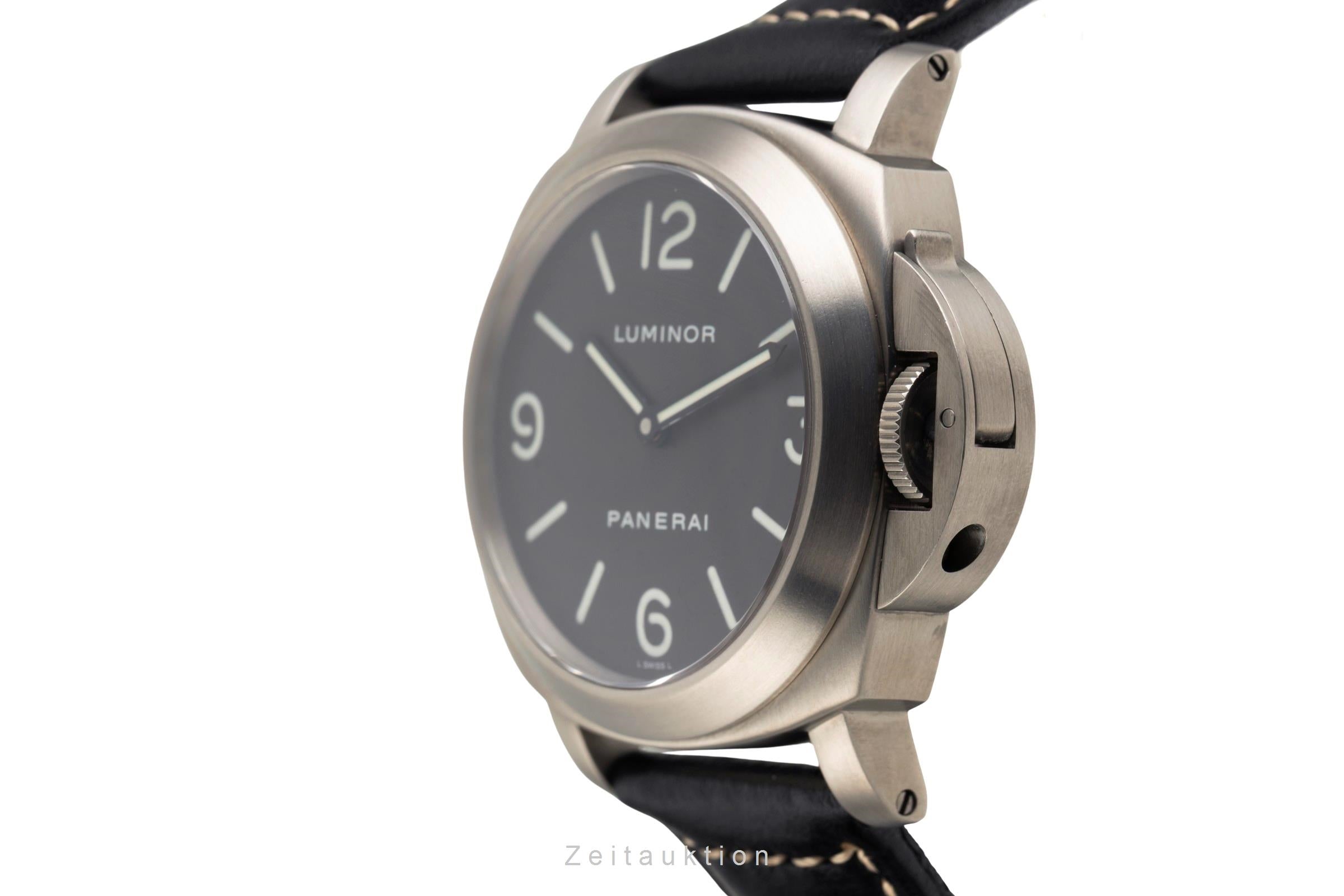 Panerai Luminor  titanio cuerda manual reloj para caballeros PAM00116  [2601718]