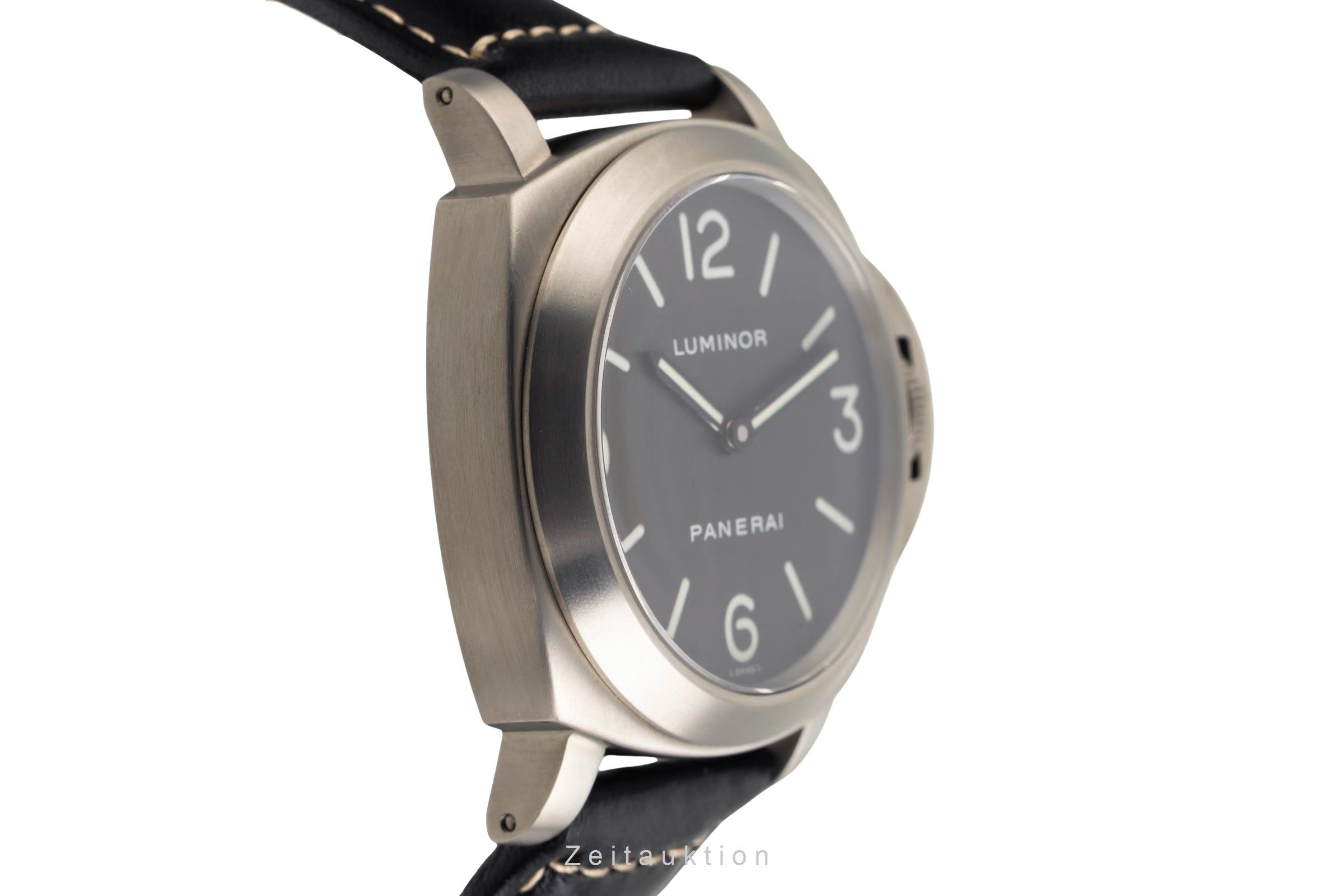 Panerai Luminor  titanio cuerda manual reloj para caballeros PAM00116  [2601718]