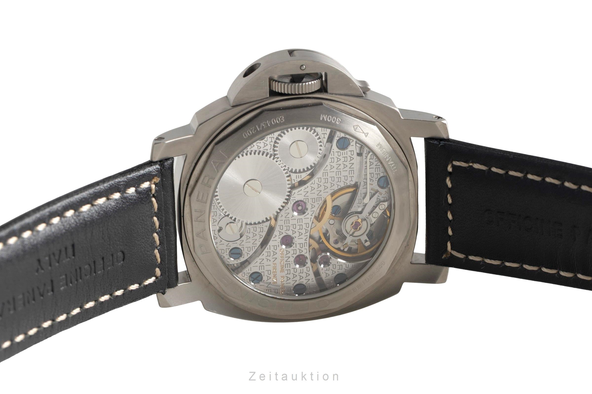 Panerai Luminor  titanio cuerda manual reloj para caballeros PAM00116  [2601718]