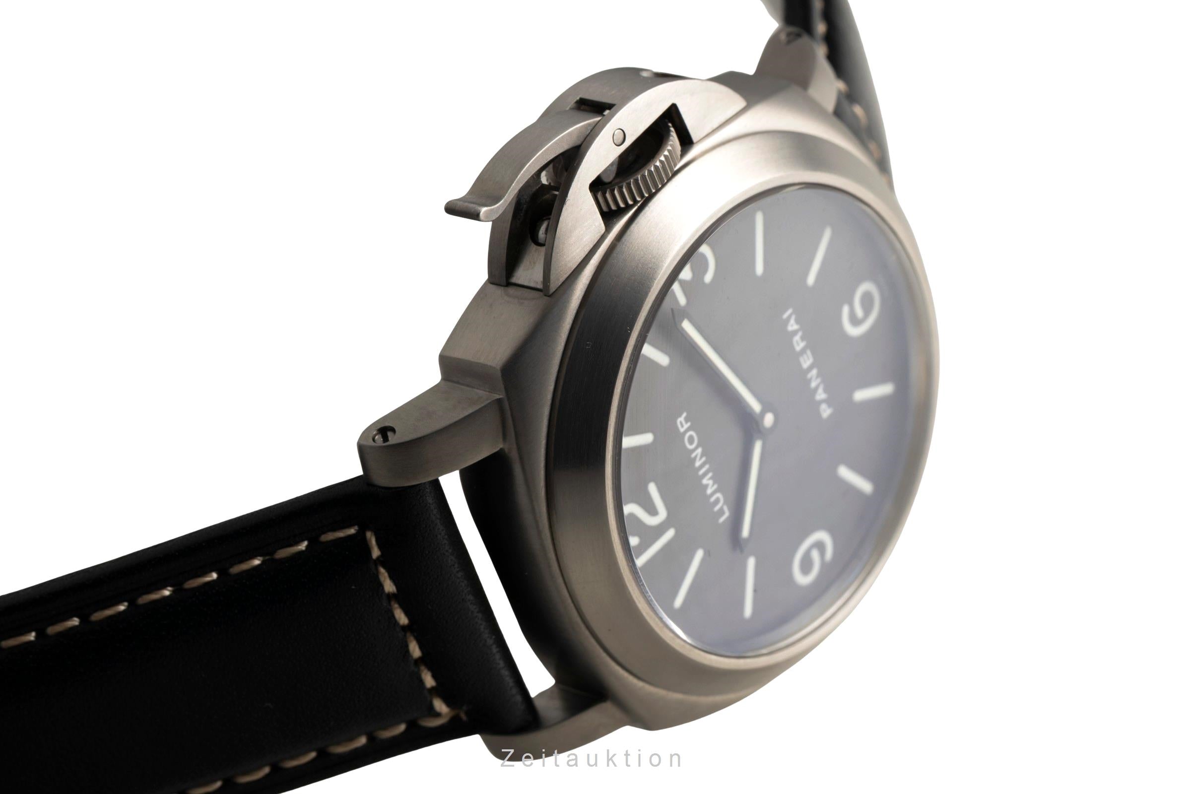 Panerai Luminor  titanio cuerda manual reloj para caballeros PAM00116  [2601718]