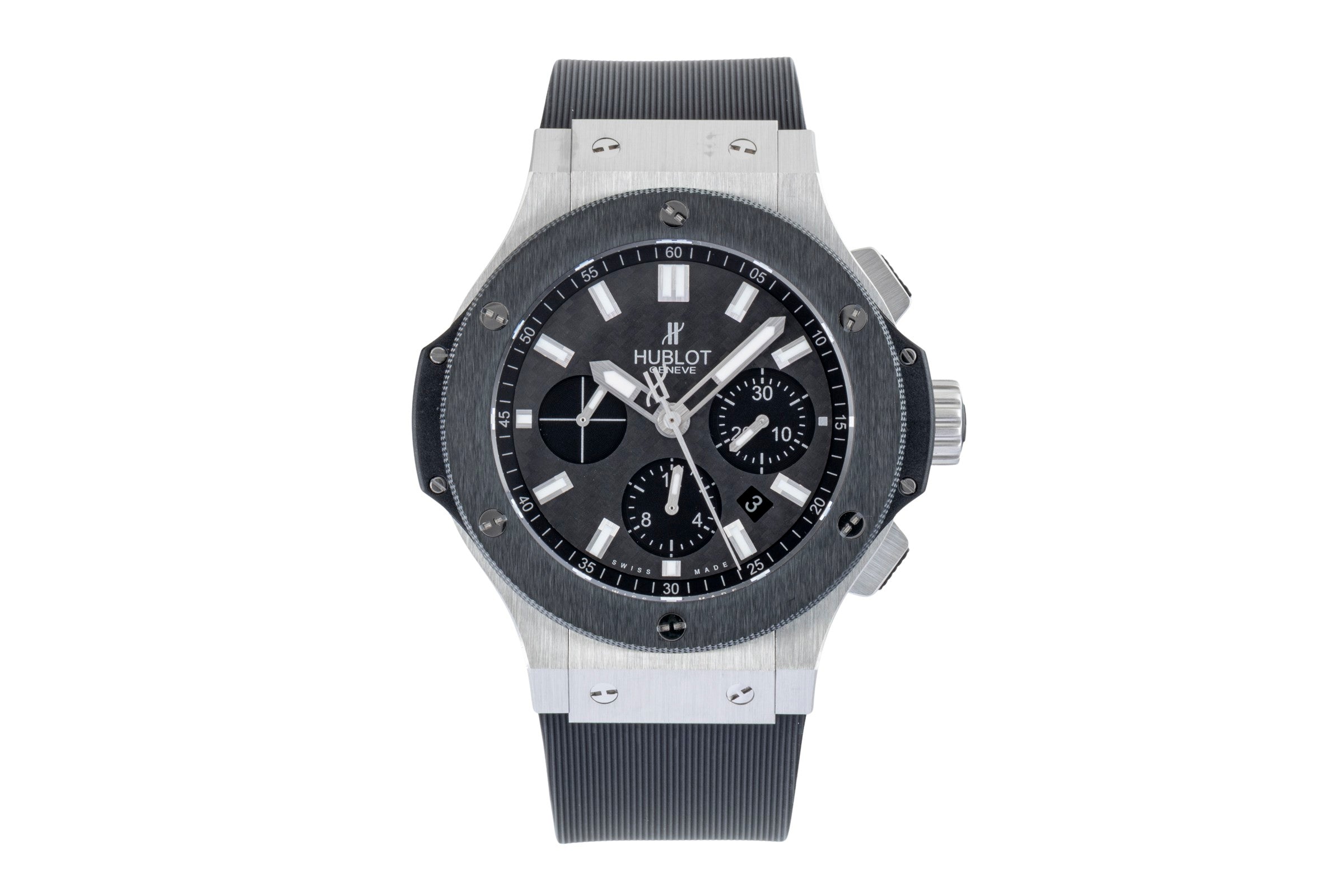 Hublot Big Bang chronograph ceramic / steel automatic men's watch 301.SM.1770.RX  [2601722]
